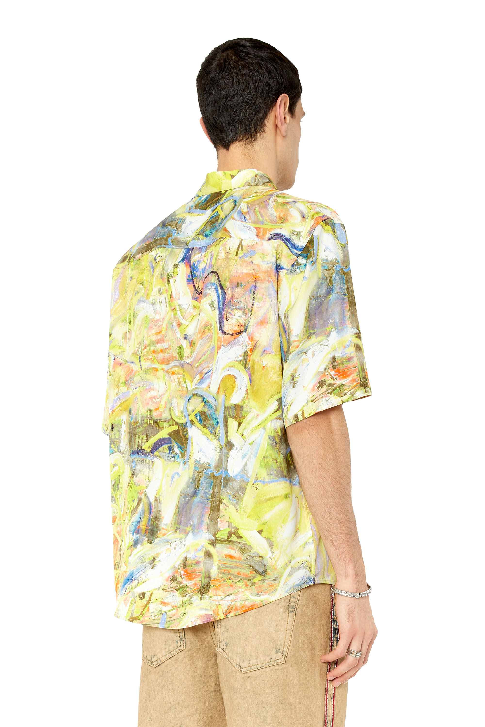 Diesel - S-UMBE-SSL-PRINT, Green/Yellow - Image 2