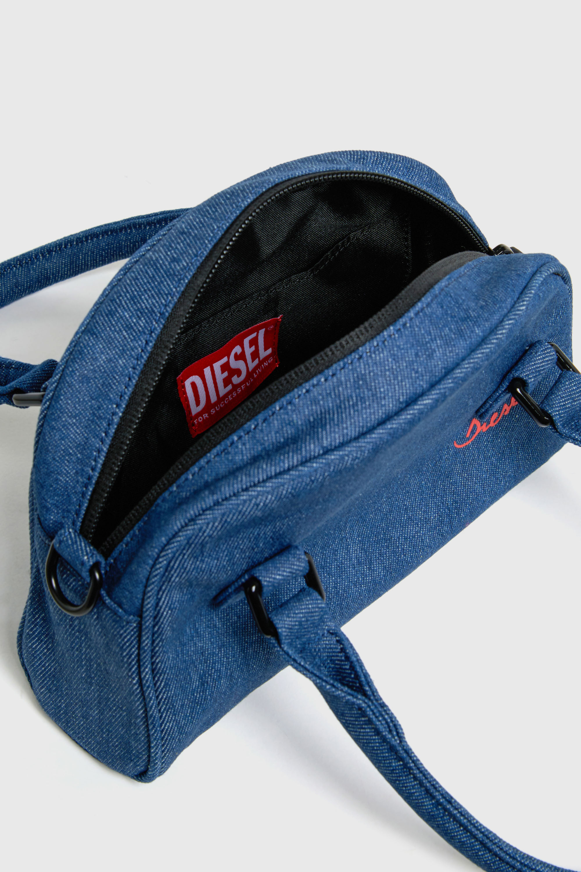 Diesel - WROSY, Woman's WROSY - Denim bag in Medium blue - 4