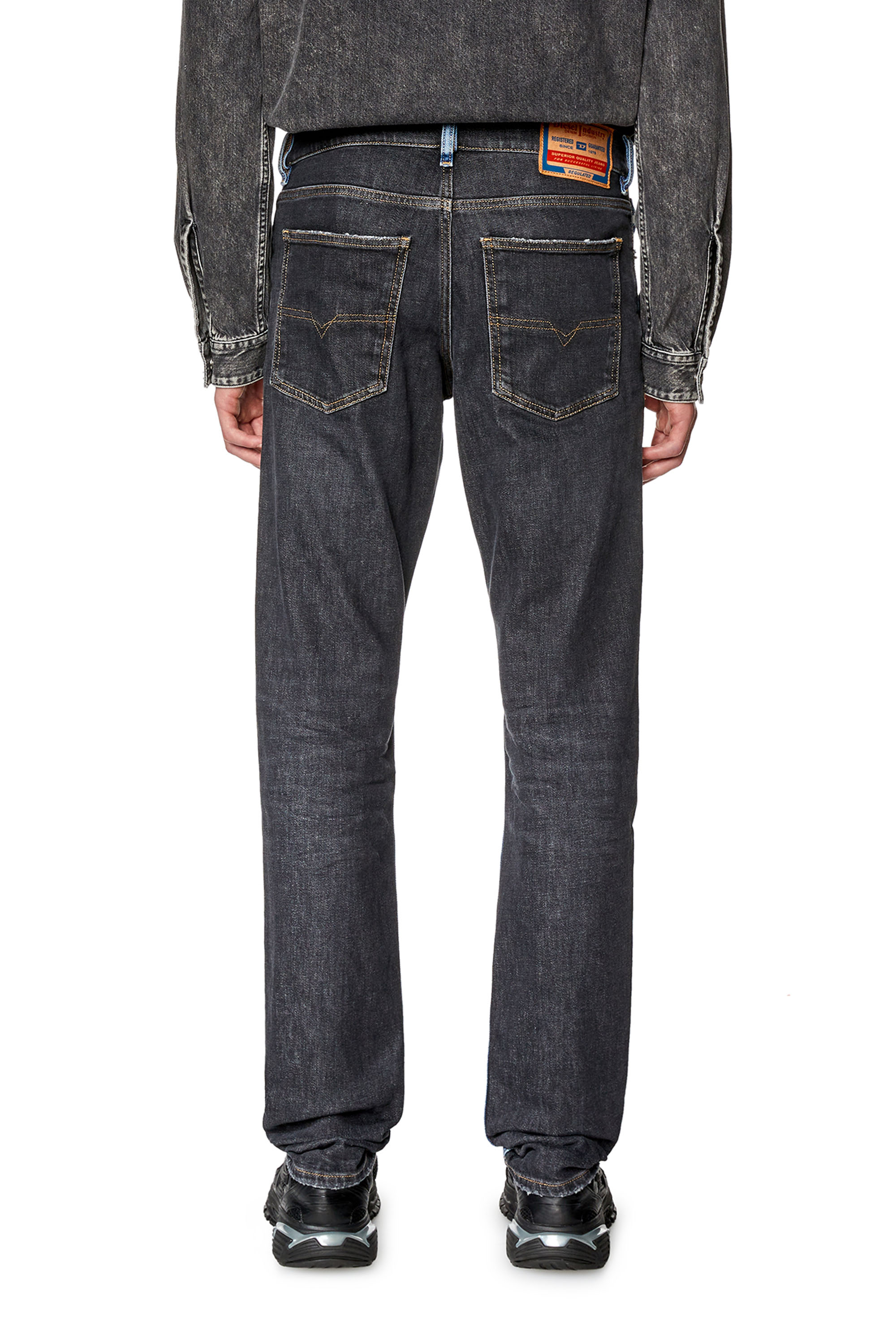 Diesel - Straight Jeans 1995 D-Sark 09H03, Medium blue - Image 2
