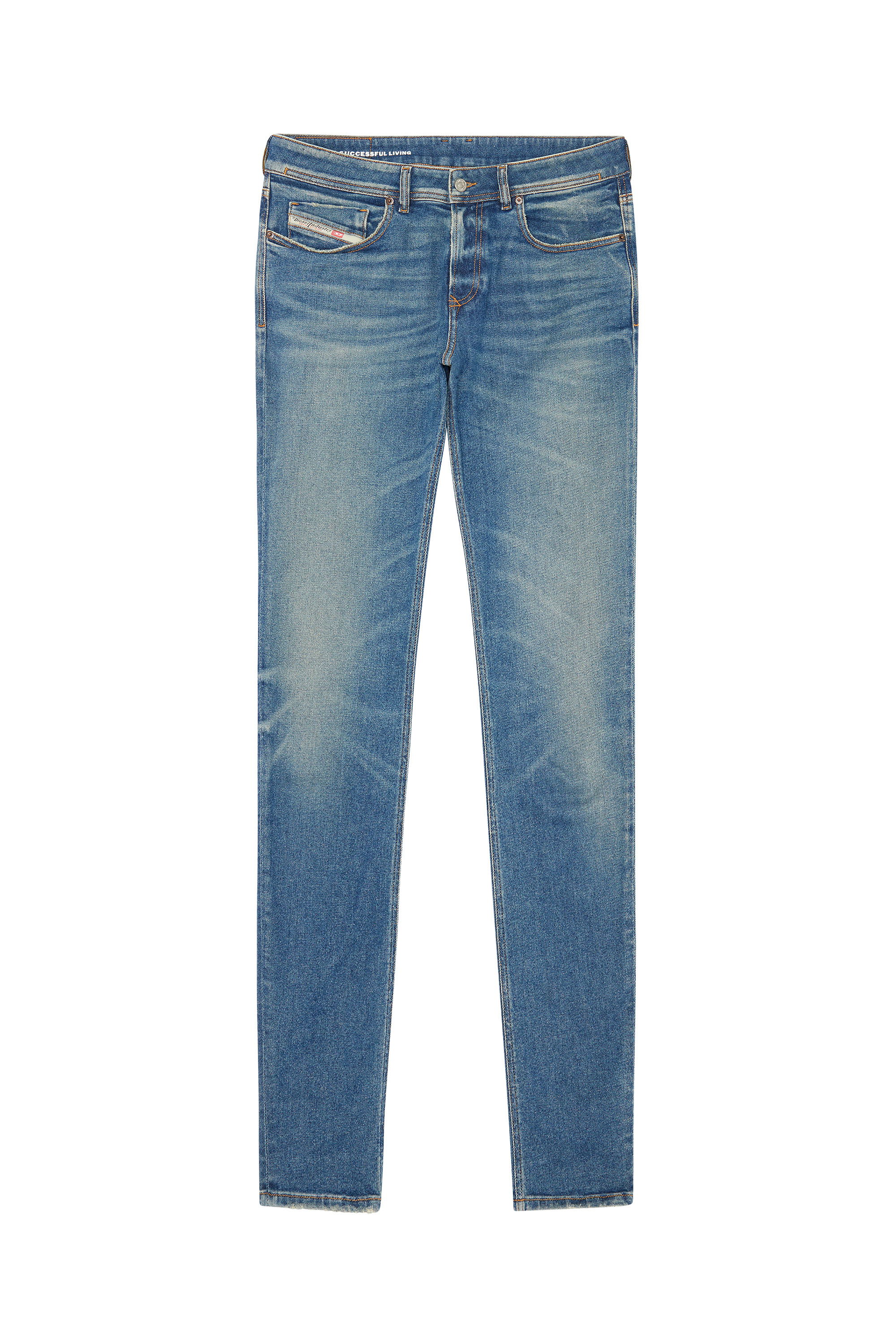 Diesel - Skinny Jeans 1979 Sleenker 09E88, Medium blue - Image 5