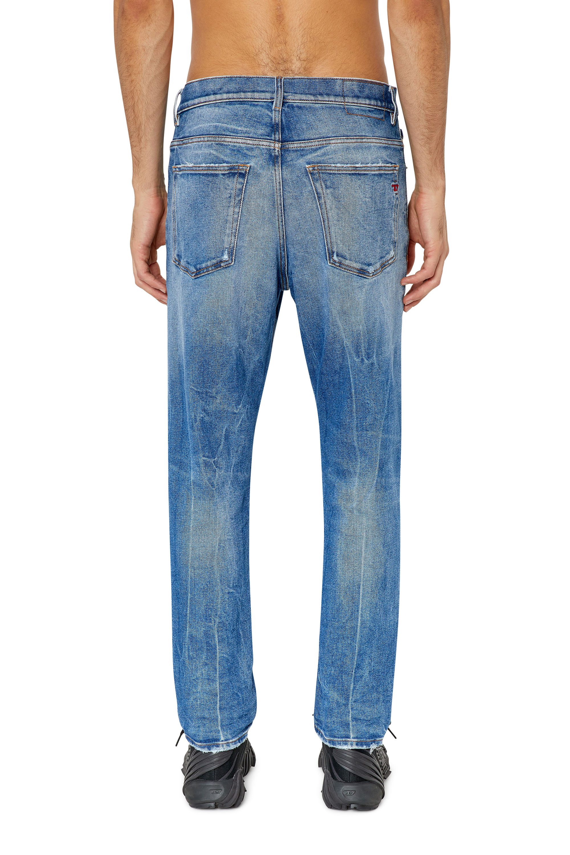 Diesel - 2005 D-Fining 09E85 Tapered Jeans, Light Blue - Image 2