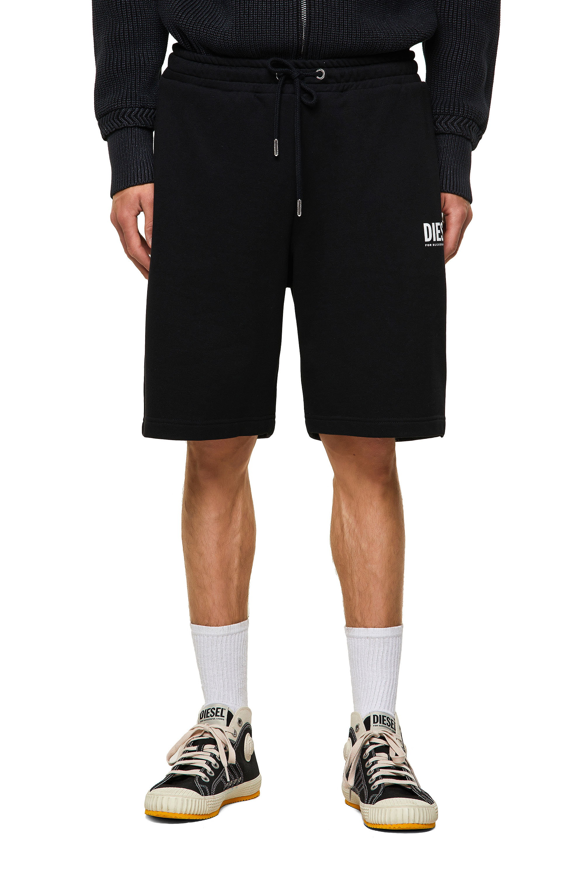 P-CROWN-ECOLOGO, Black - Shorts