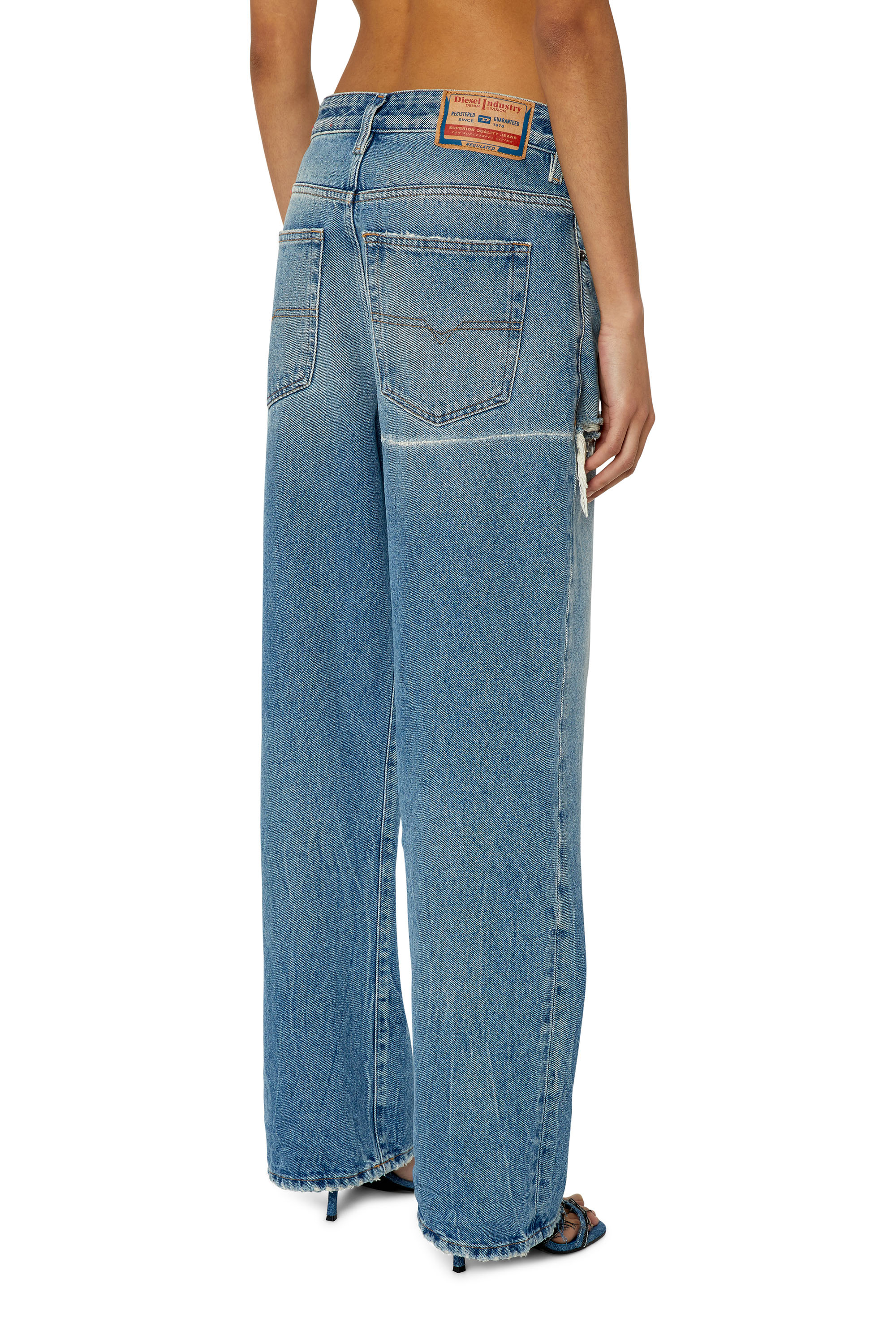 Diesel - 1999 D-Reggy 007N3 Straight Jeans, Medium blue - Image 2