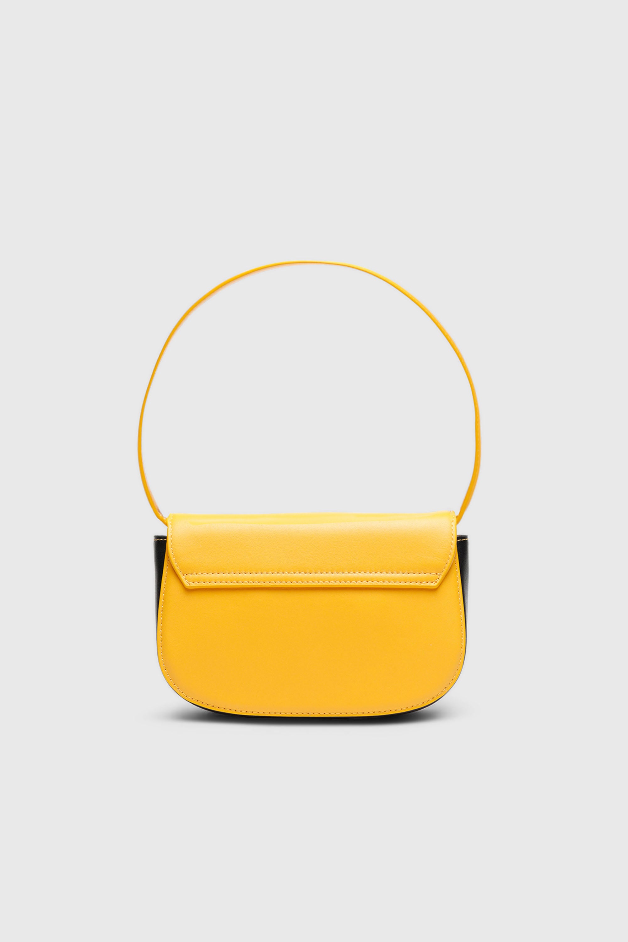 Diesel - 1DR, Woman's 1DR - Iconic shoulder bag in nappa leather in Yellow - 2