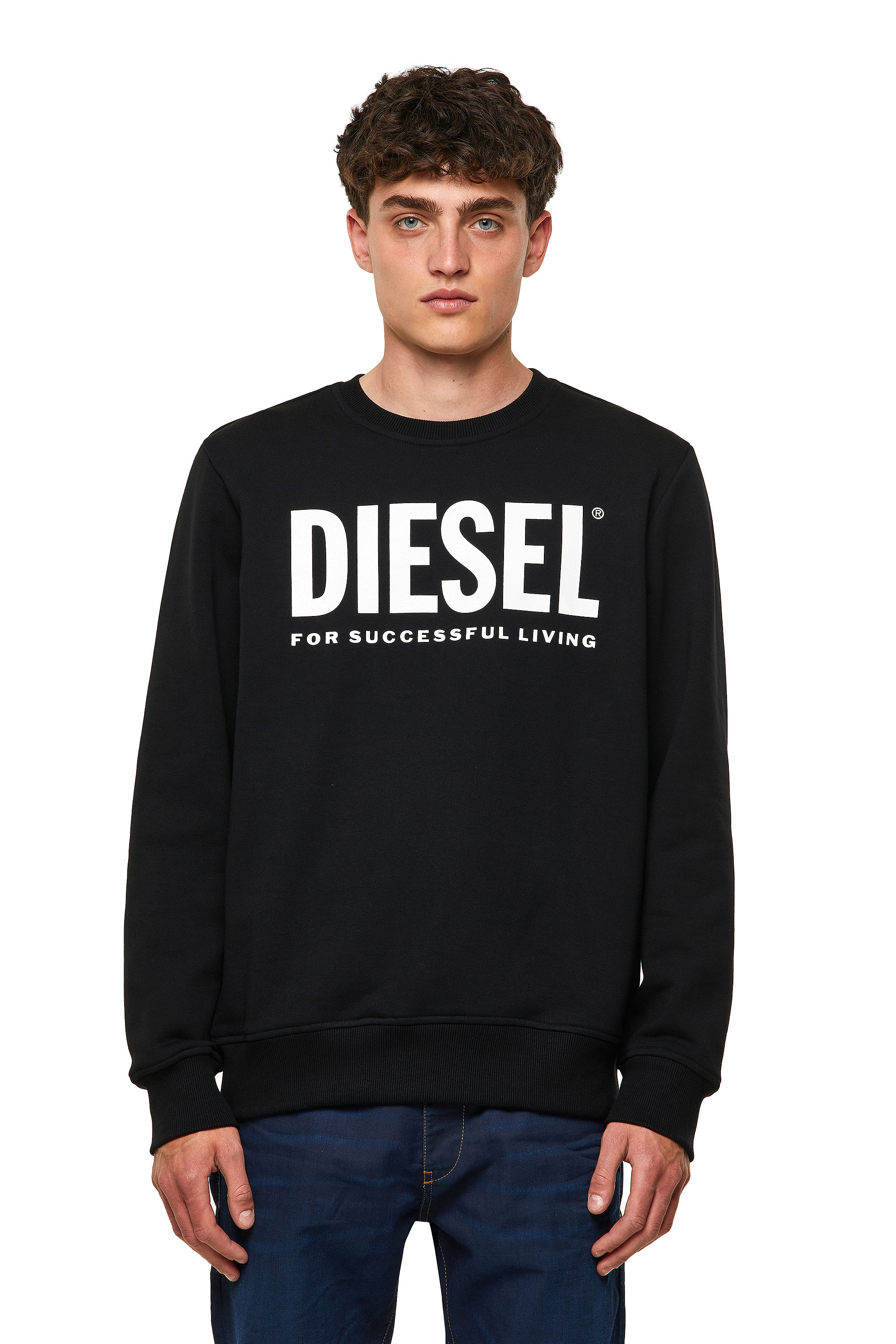 S-GIRK-ECOLOGO, Black - Sweaters