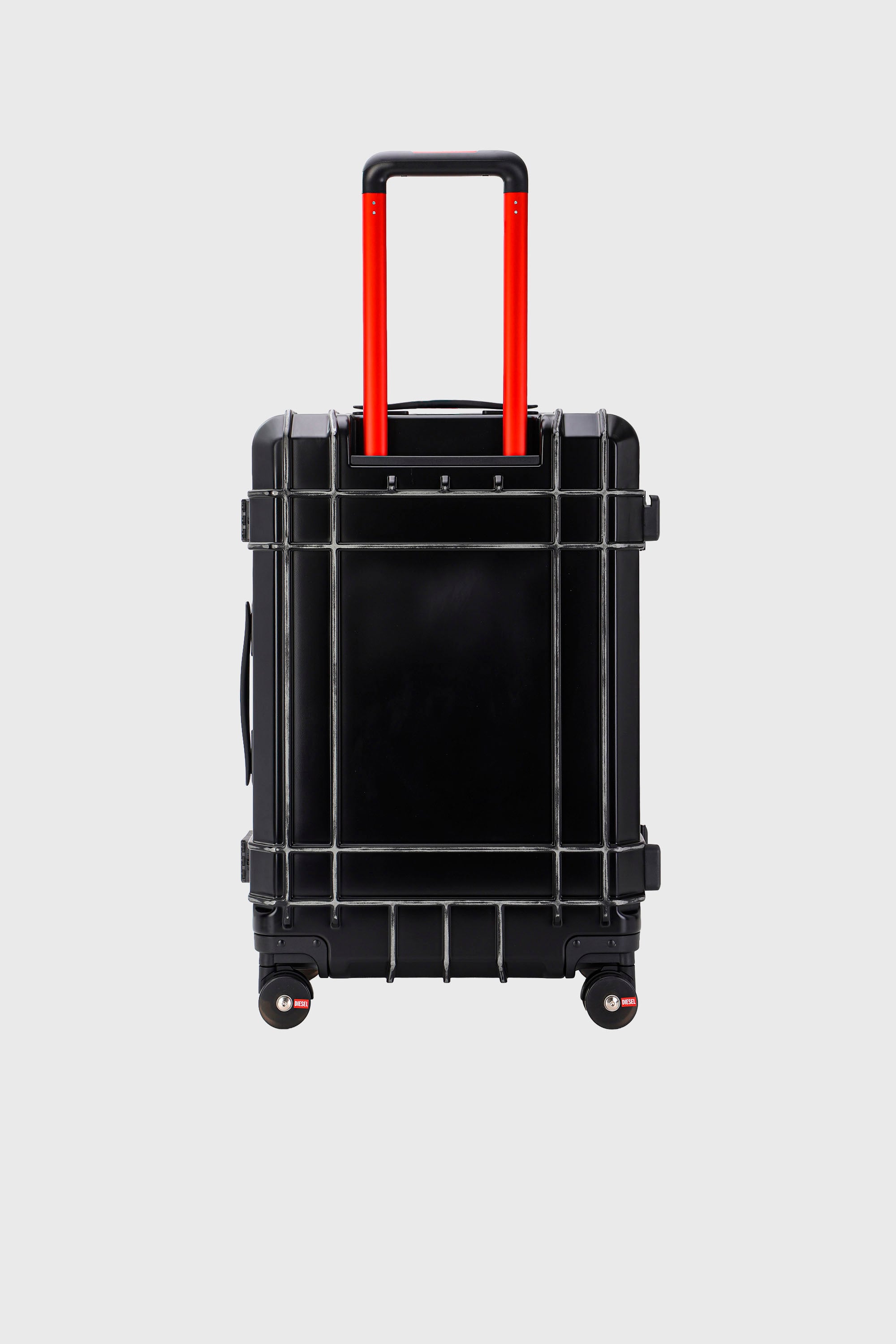 Diesel - DIESEL PC STRONG IMAGE TROLLEY- DSL003, Unisex's Rugged suitcase size M in Black - 2
