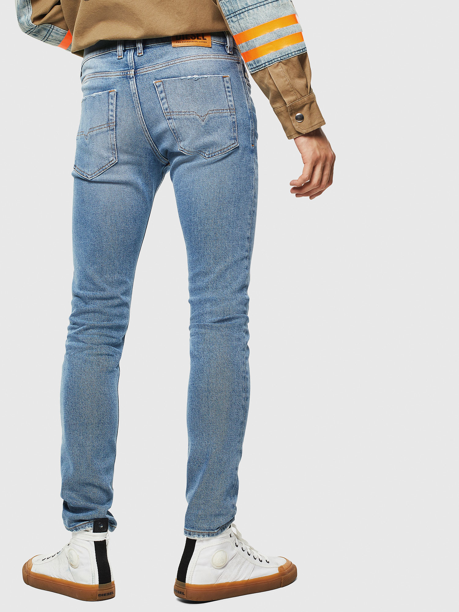 Tepphar 0096Y Man: Slim Light blue Jeans | Diesel