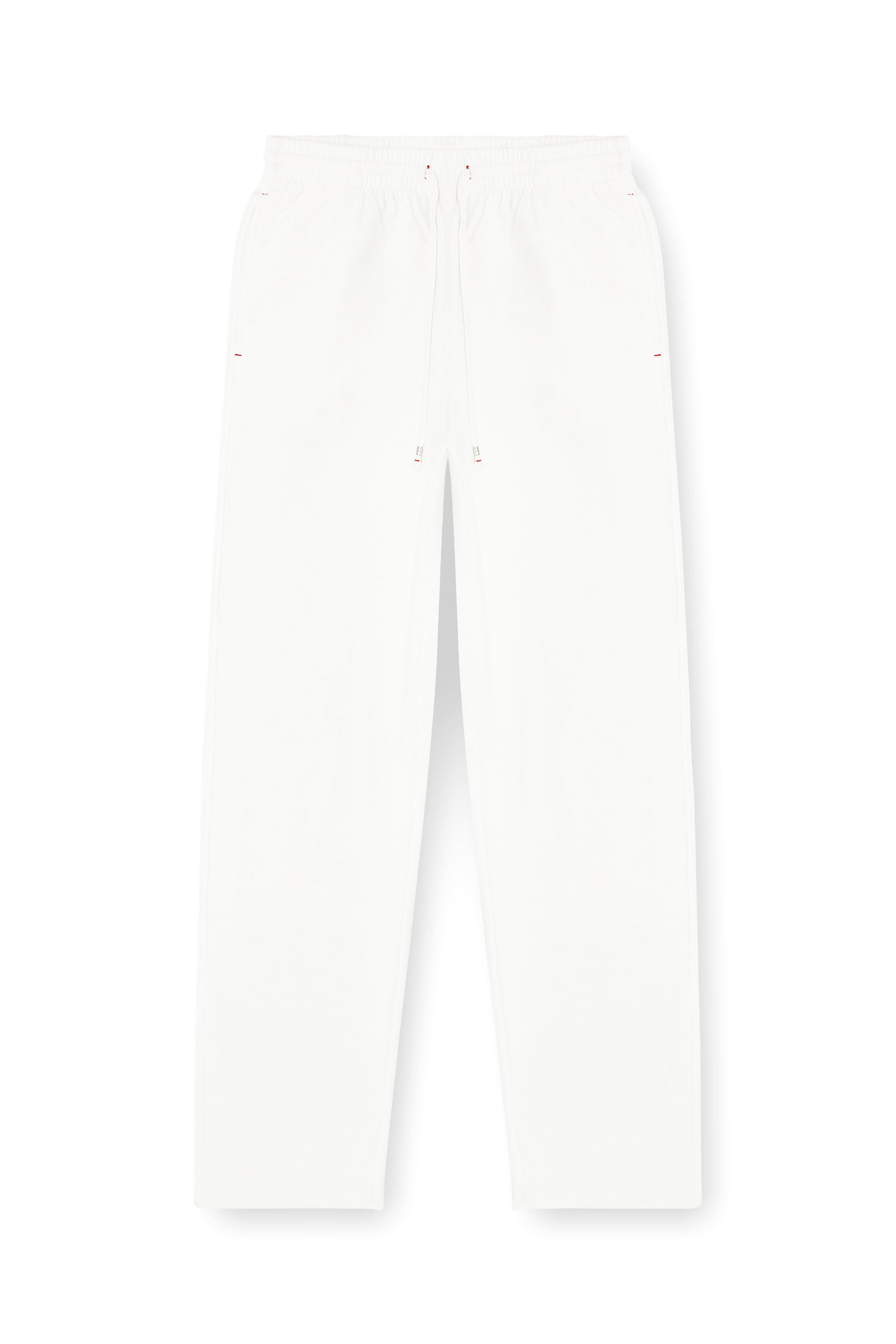 Diesel - INDRA-D-CORE, Woman's Peached sweatpants with raw hems in White - 2