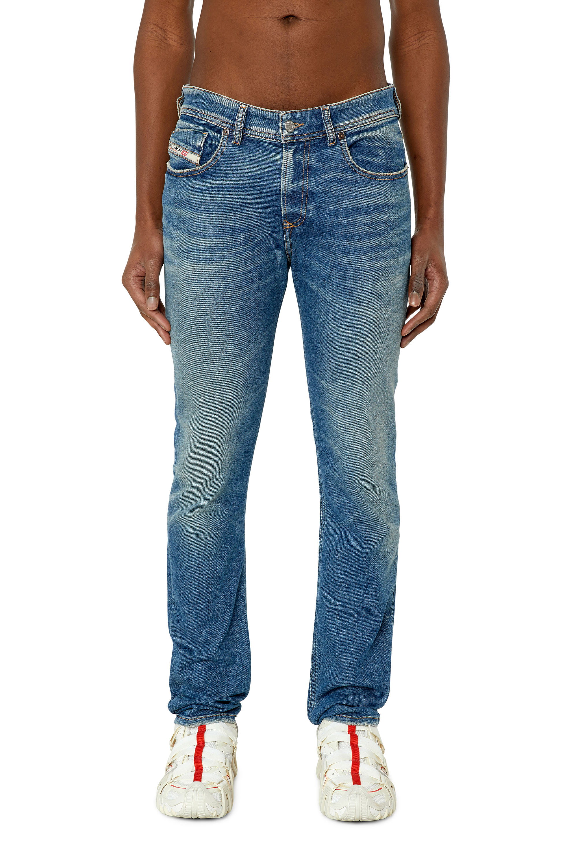 Diesel - Skinny Jeans 1979 Sleenker 09E88, Medium blue - Image 1