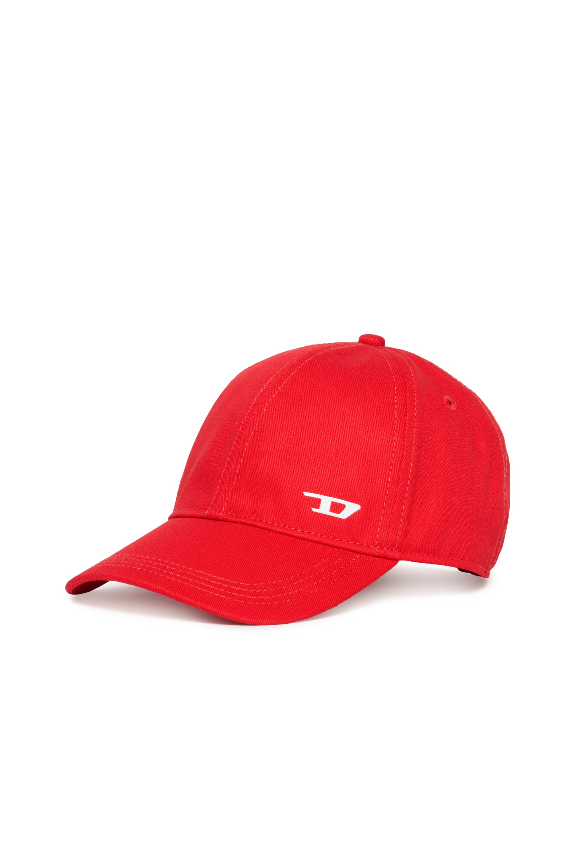 Diesel - FENSID, Man's Baseball cap with D logo in Red - 1