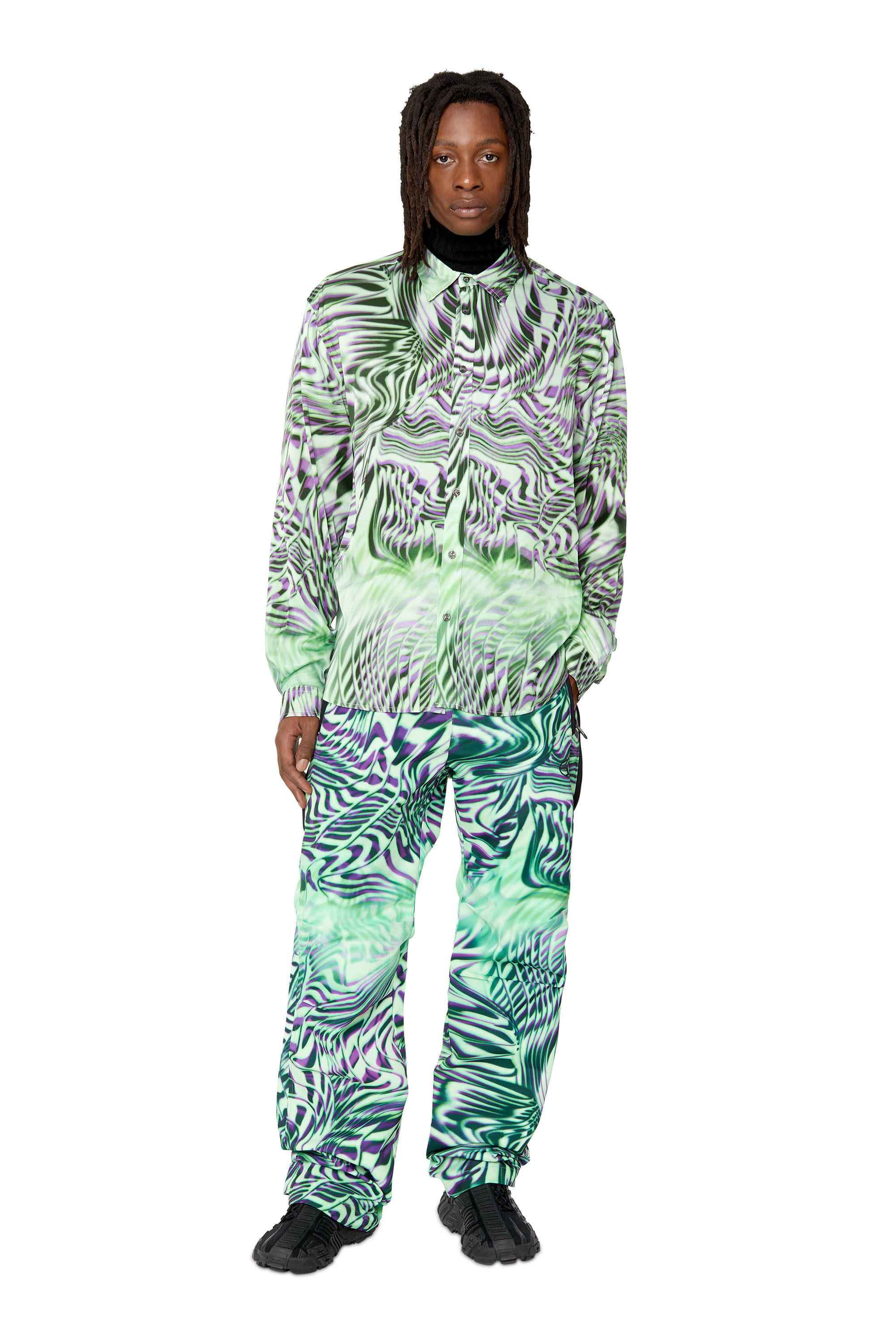 Diesel - P-STOPFORD-PSY, Black/Green - Image 2