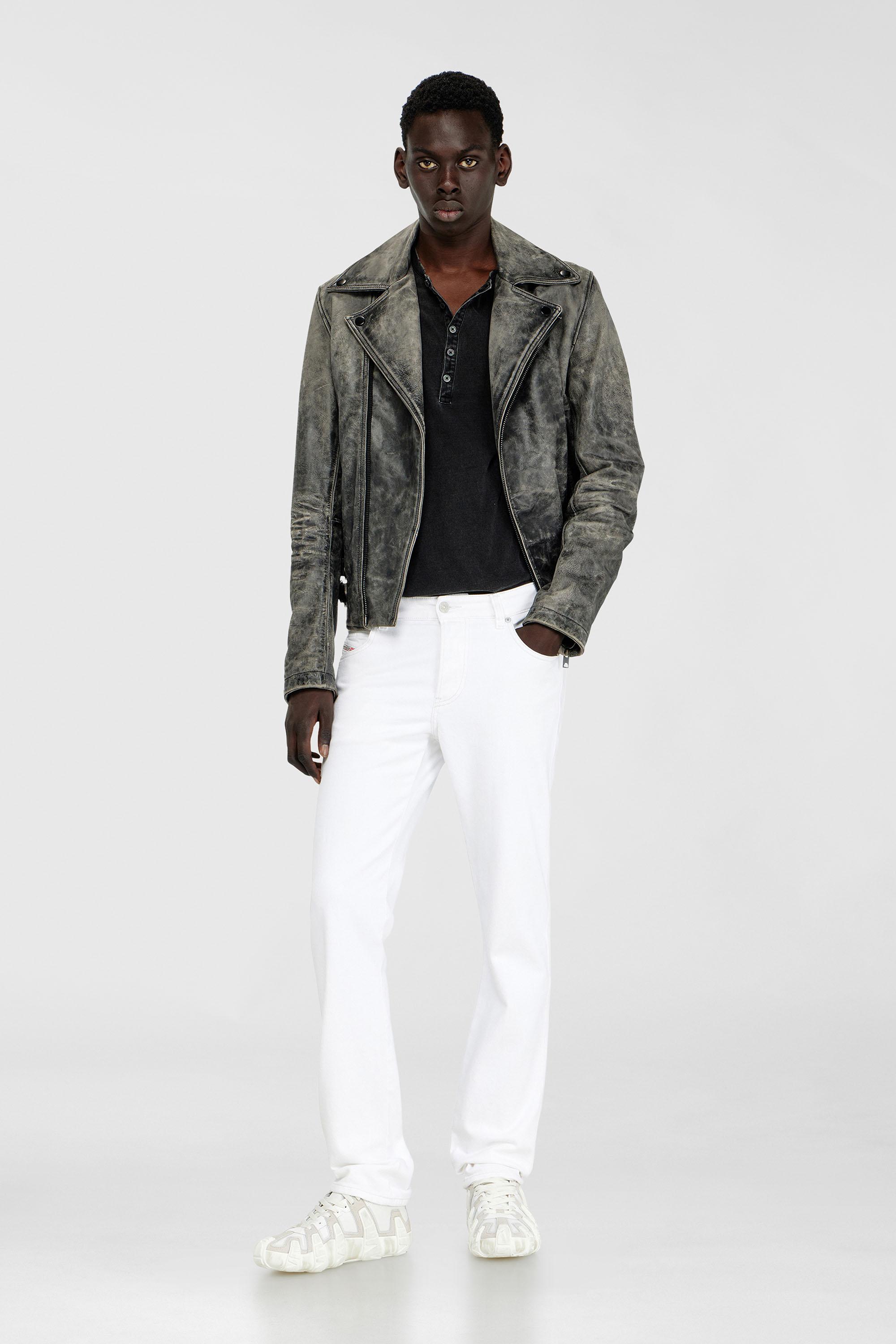 Diesel - Man's Slim Jeans 1993 D-Vyl 09N92, White - 1