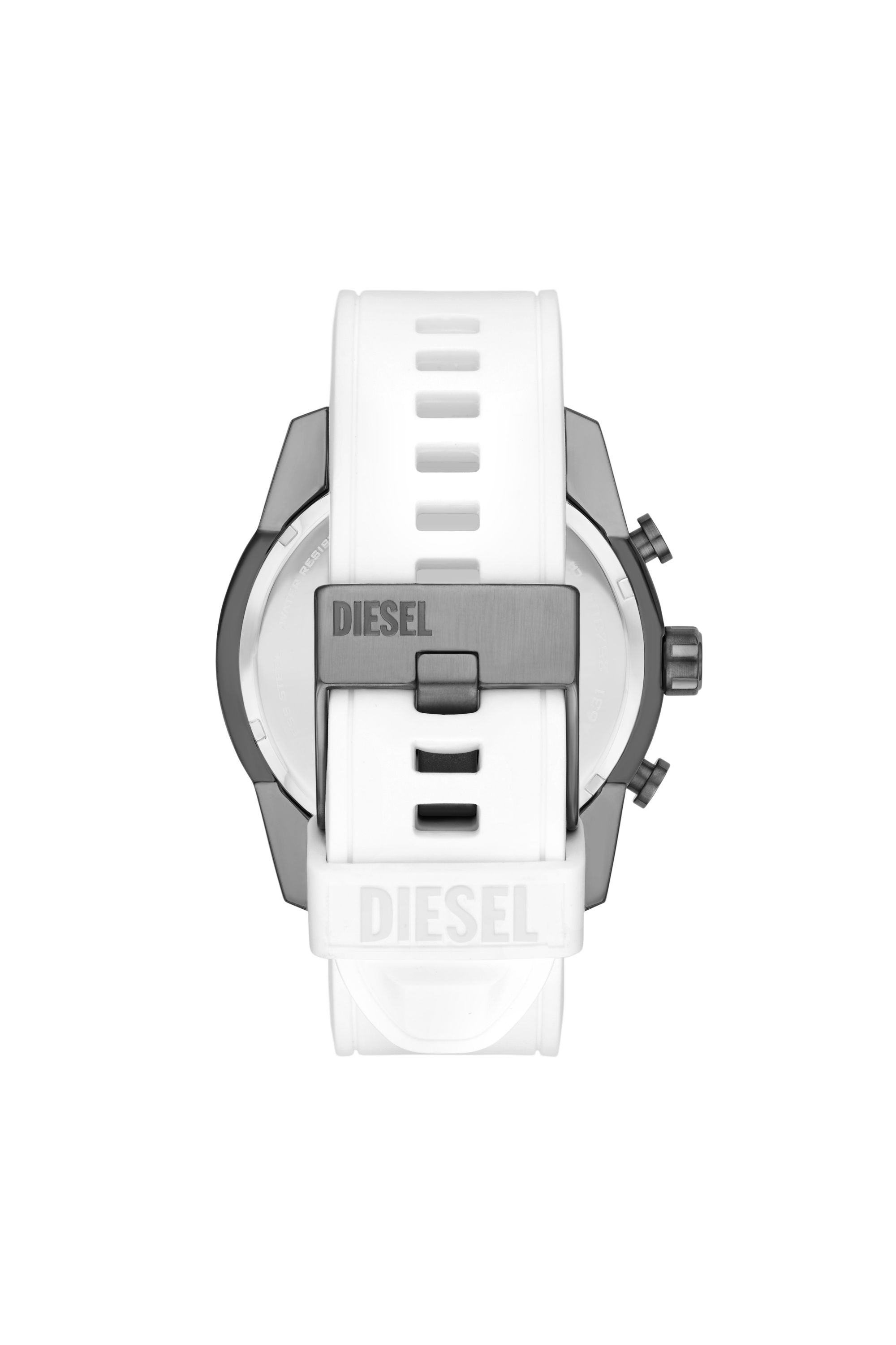 chronograph Man: Diesel green Split watch | leather DZ4588