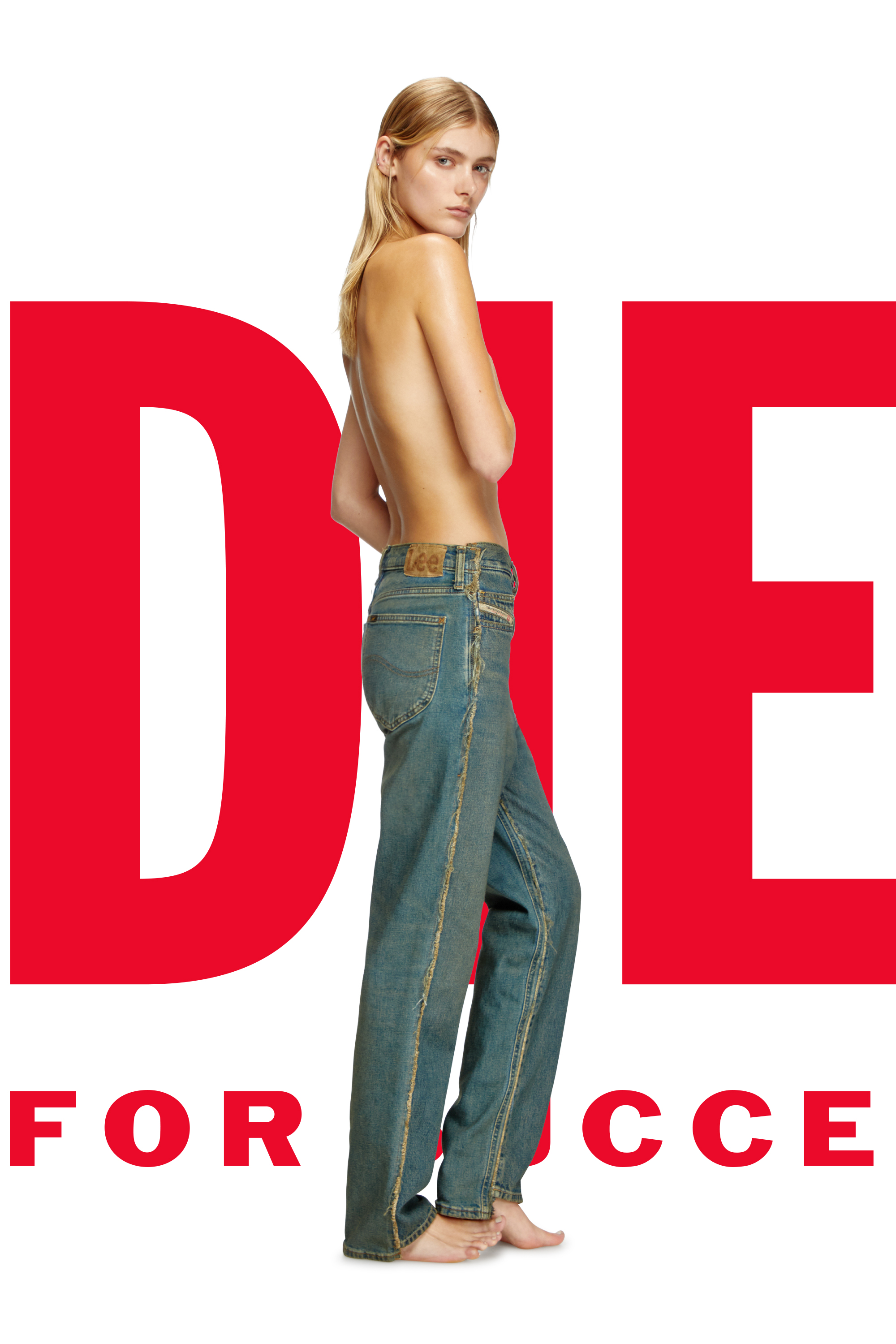 Regular Jeans Dieseloves 03 09M98, Dark Blue Diesel - Man's Regular Jeans Dieseloves 03 09M98, Dark Blue - 8