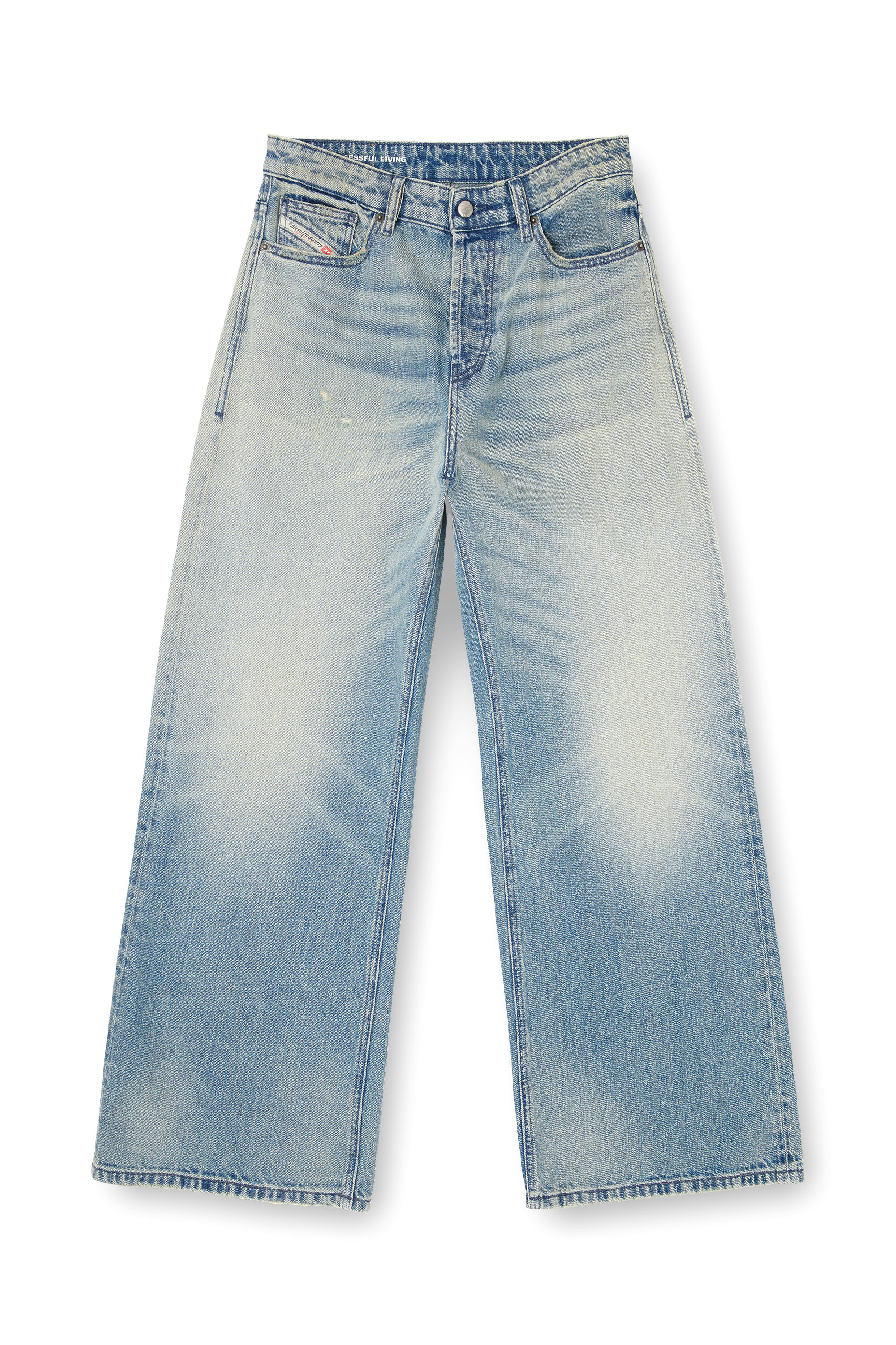 Diesel - Woman's Relaxed Jeans 1996 D-Sire 0DBEC, Light Blue - 2
