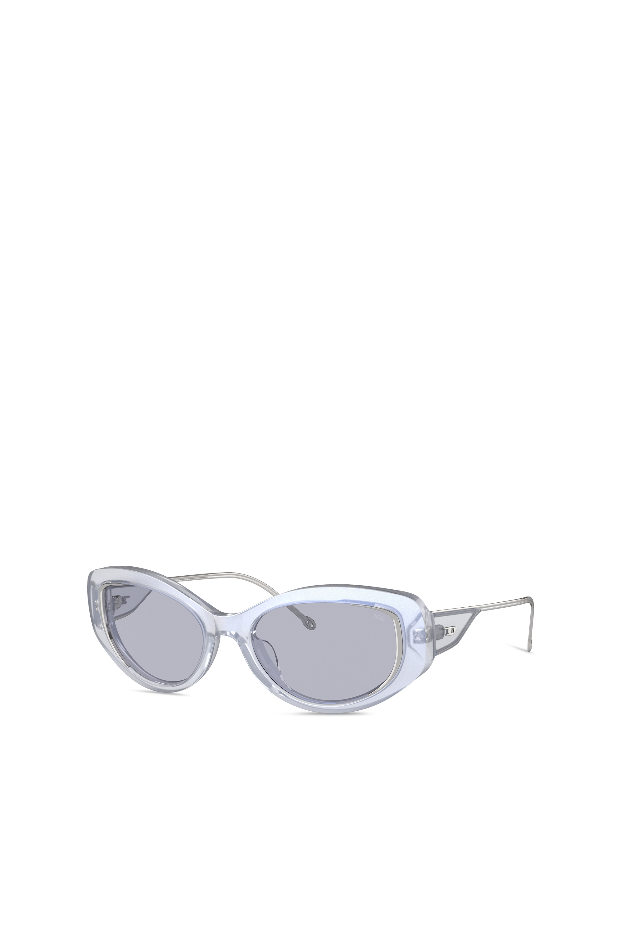 Diesel - 0DL2001, Unisex's Cat-eye style sunglasses in Bubble - 4