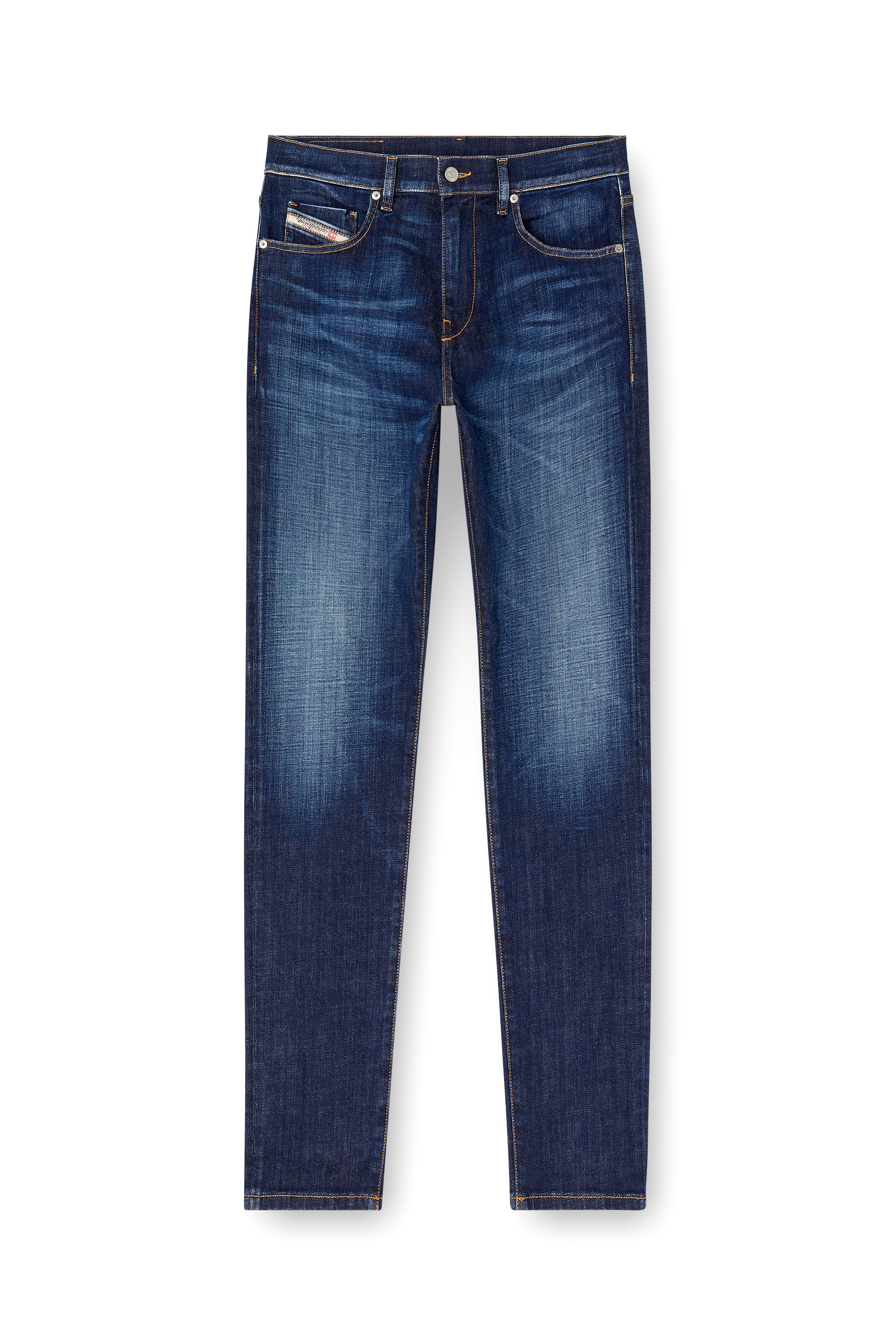 Diesel - Man's Slim Jeans 2019 D-Strukt 09L61, Medium blue - 3