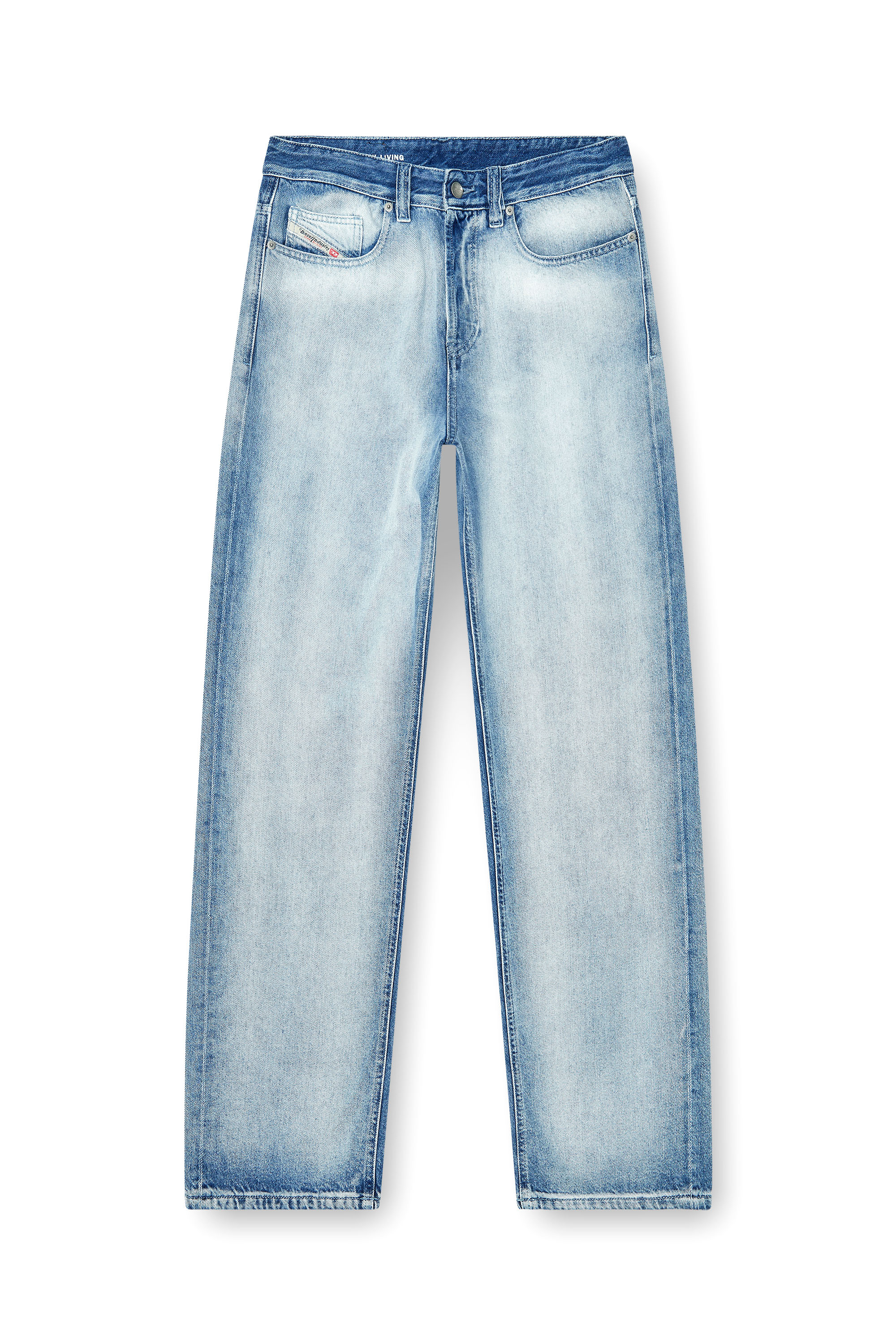 Diesel - Man's Relaxed Jeans 2001 D-Macro 09P29, Light Blue - 3