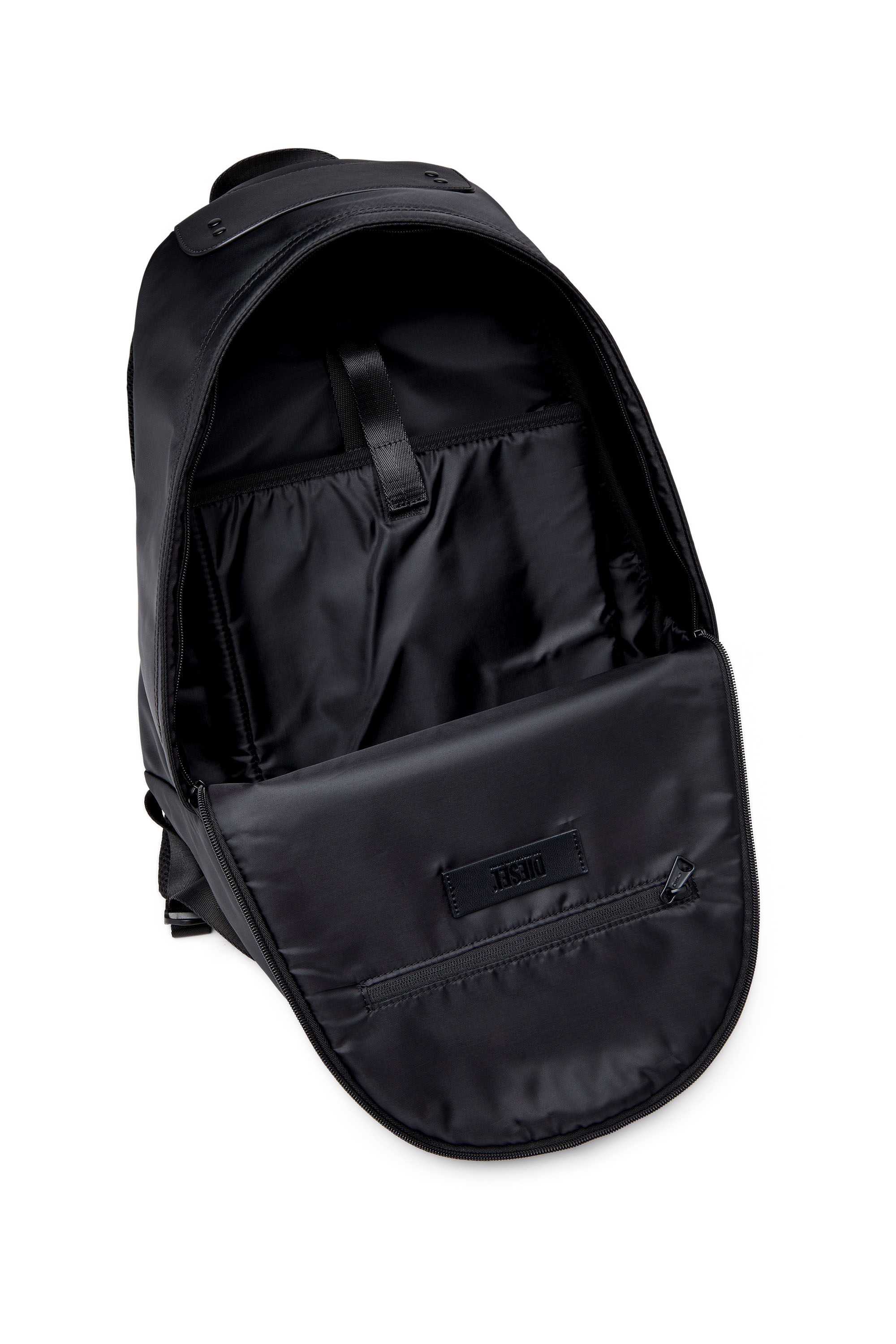 Diesel - RINKE BACKPACK, Man's Rinke Backpack - Backpack in technical fabric with logo in Black - 3