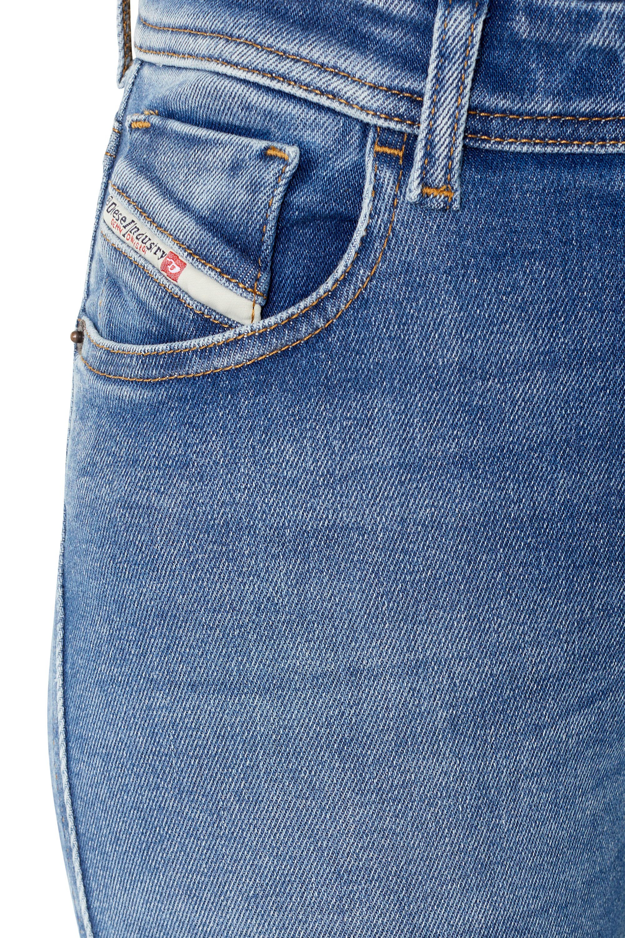 Diesel - Super skinny Jeans 2017 Slandy 09D62, Medium blue - Image 5