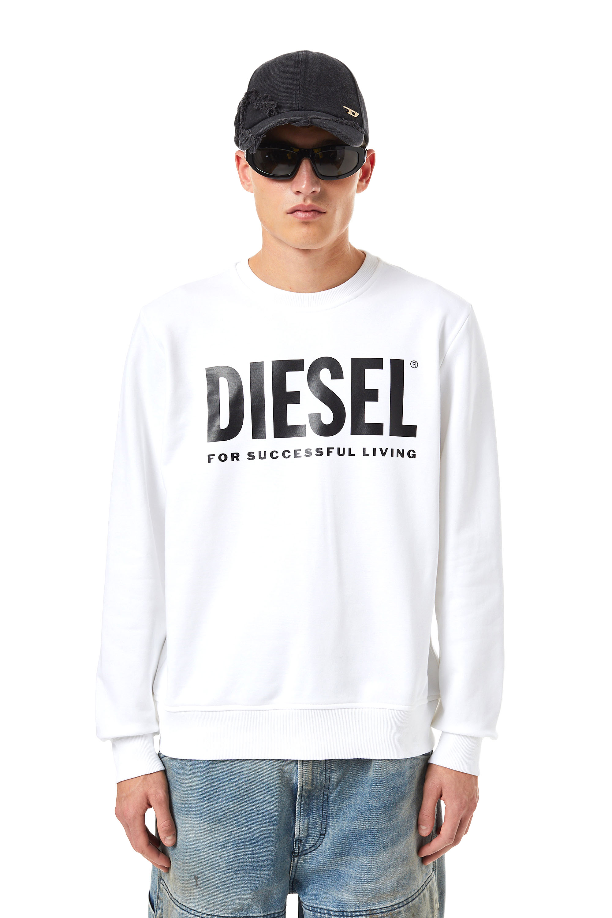 S-GIRK-ECOLOGO, White - Sweaters