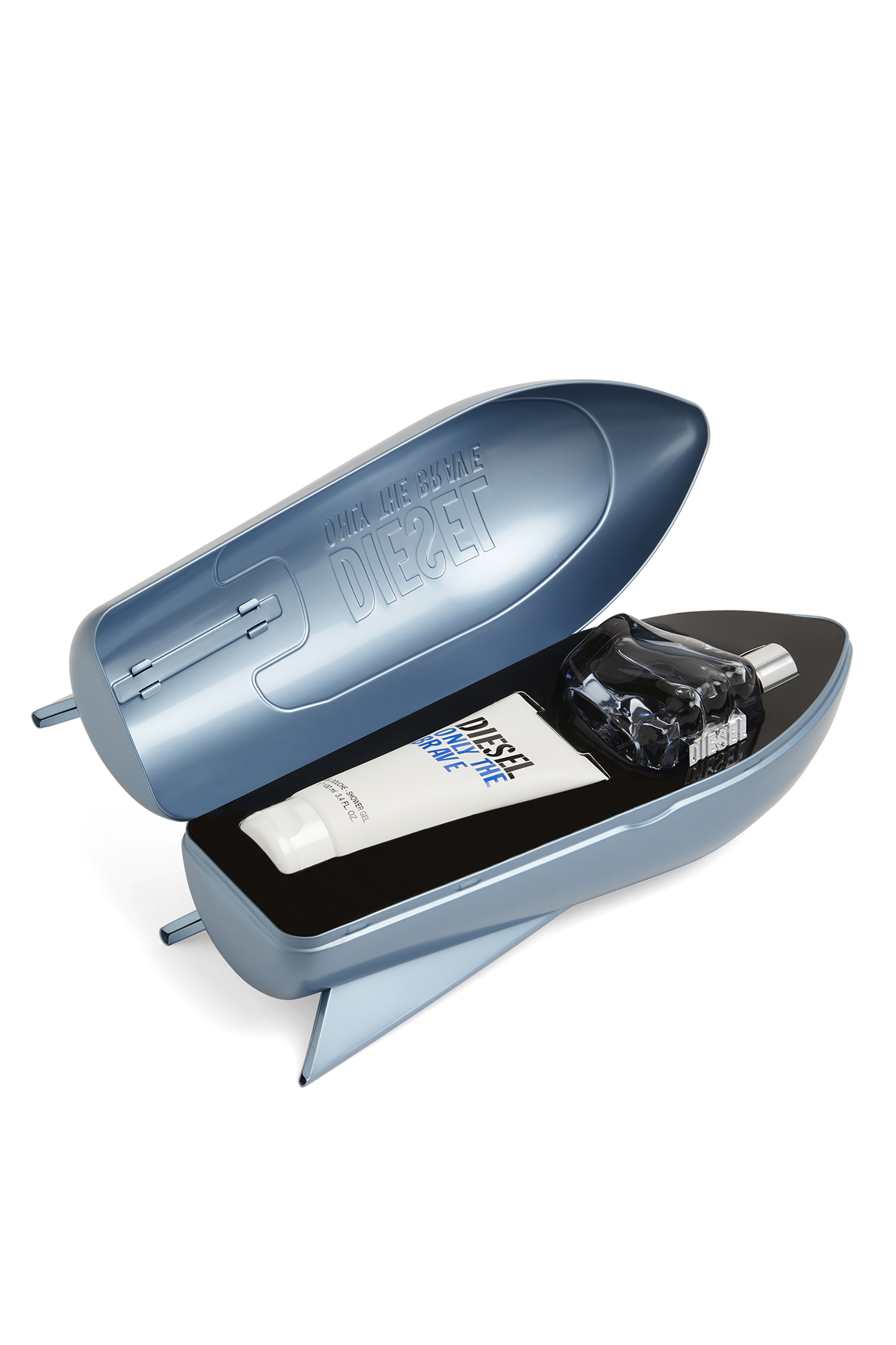 Diesel - ONLY THE BRAVE 75ML PREMIUM GIFT SET, Man's ONLY THE BRAVE Gift set in Blue - 2