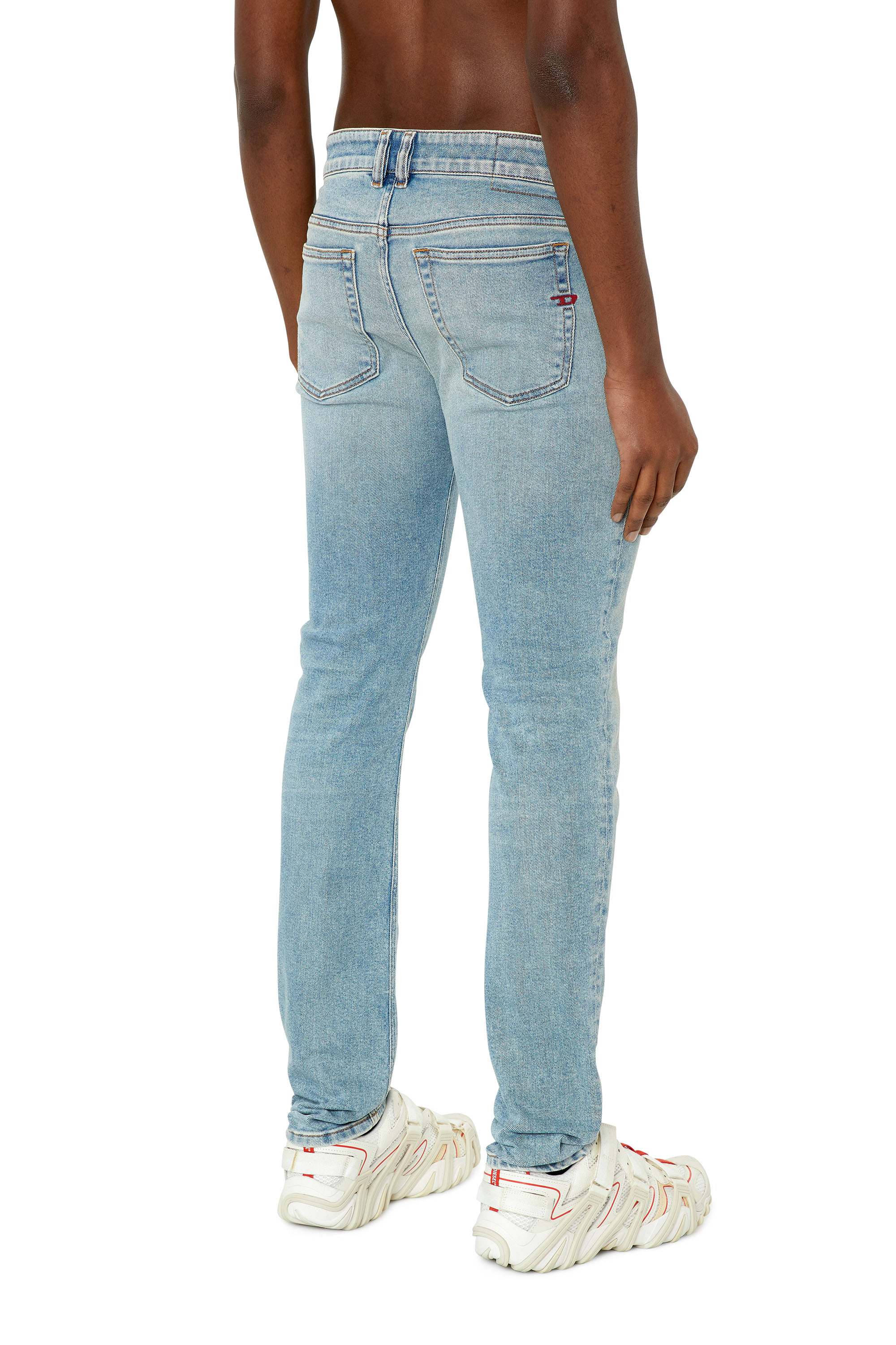 Diesel - 1979 Sleenker 09E82 Skinny Jeans, Light Blue - Image 2