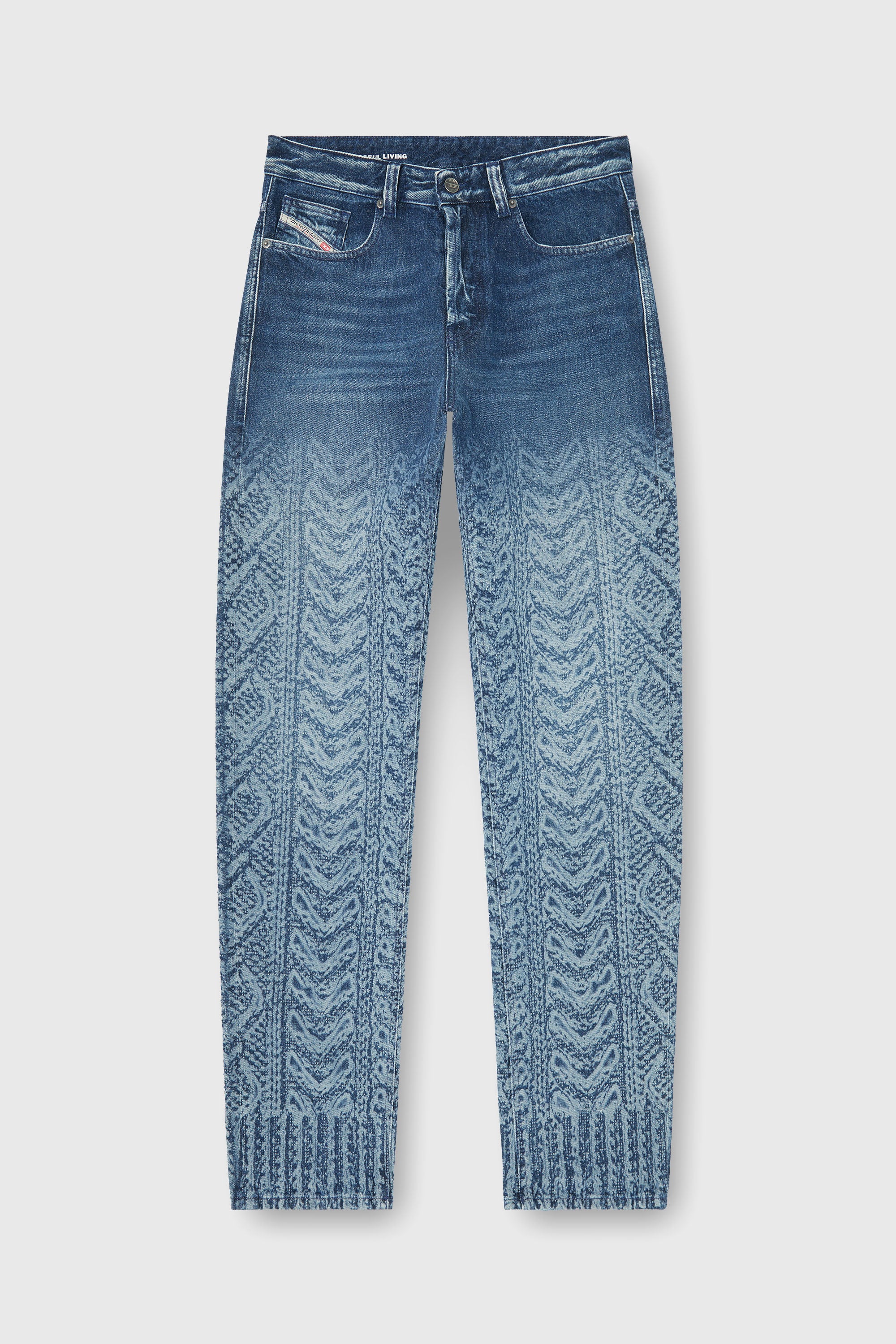 Diesel - Man's Regular Jeans 2024 D-Macs 007EV, Dark Blue - 6