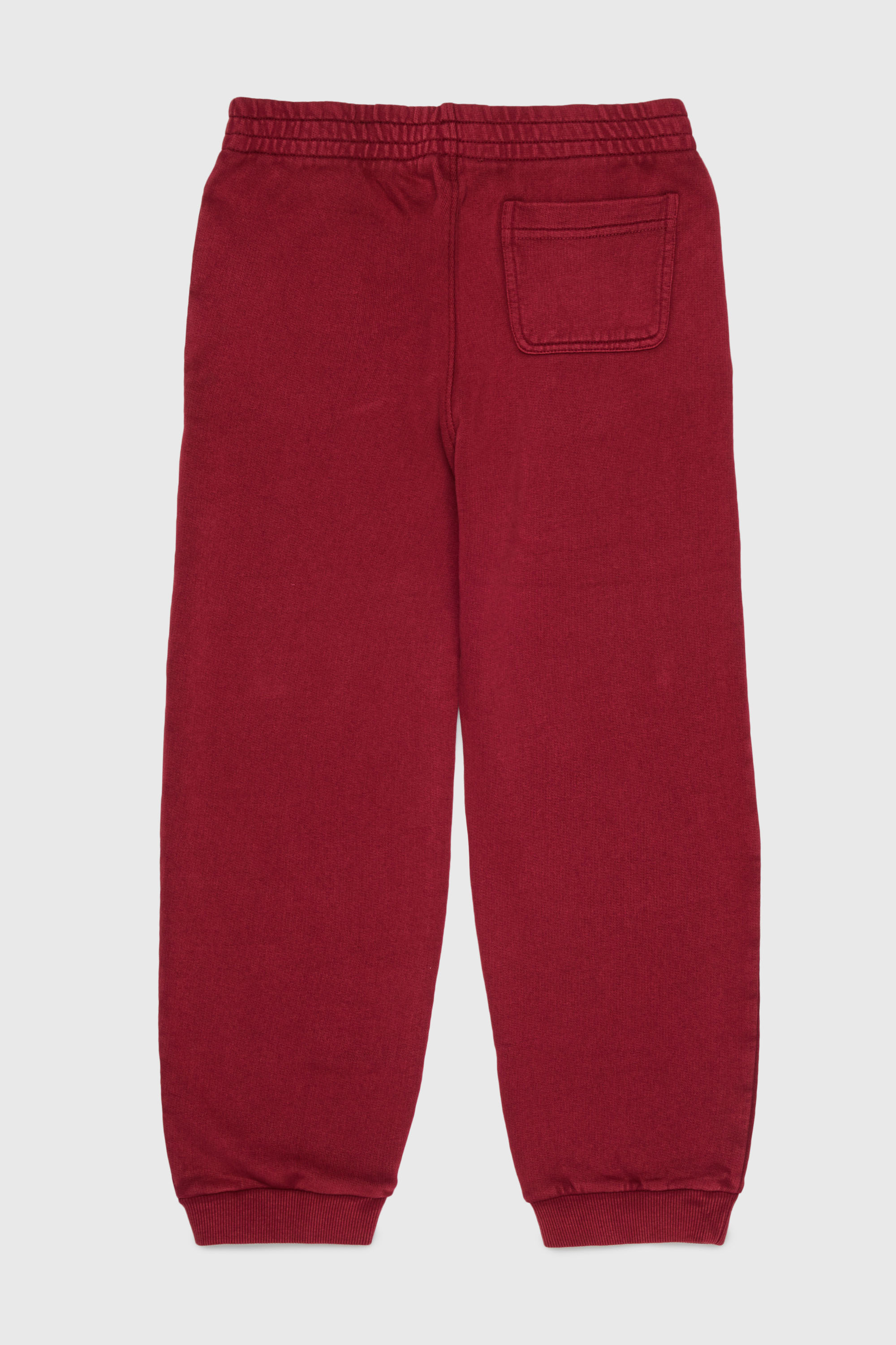 Diesel - PTISEL, Man's Cotton sweatpants with logo print in Red - 2