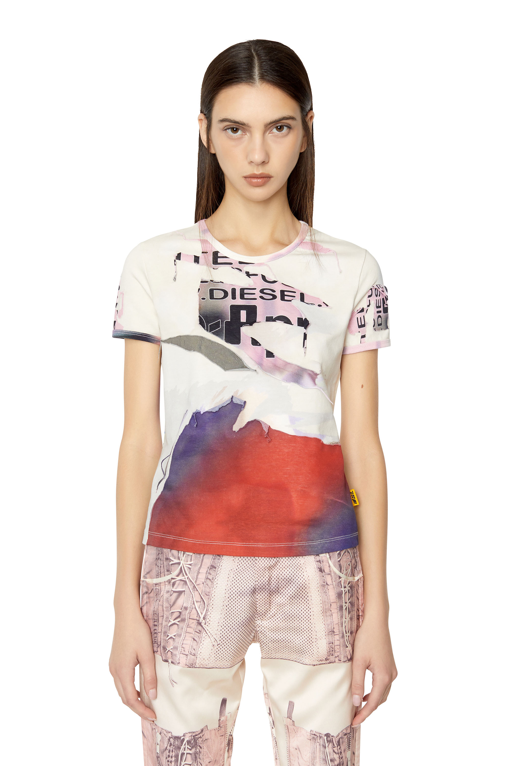 Diesel - T-UNCUTIE-POFF, White - Image 1