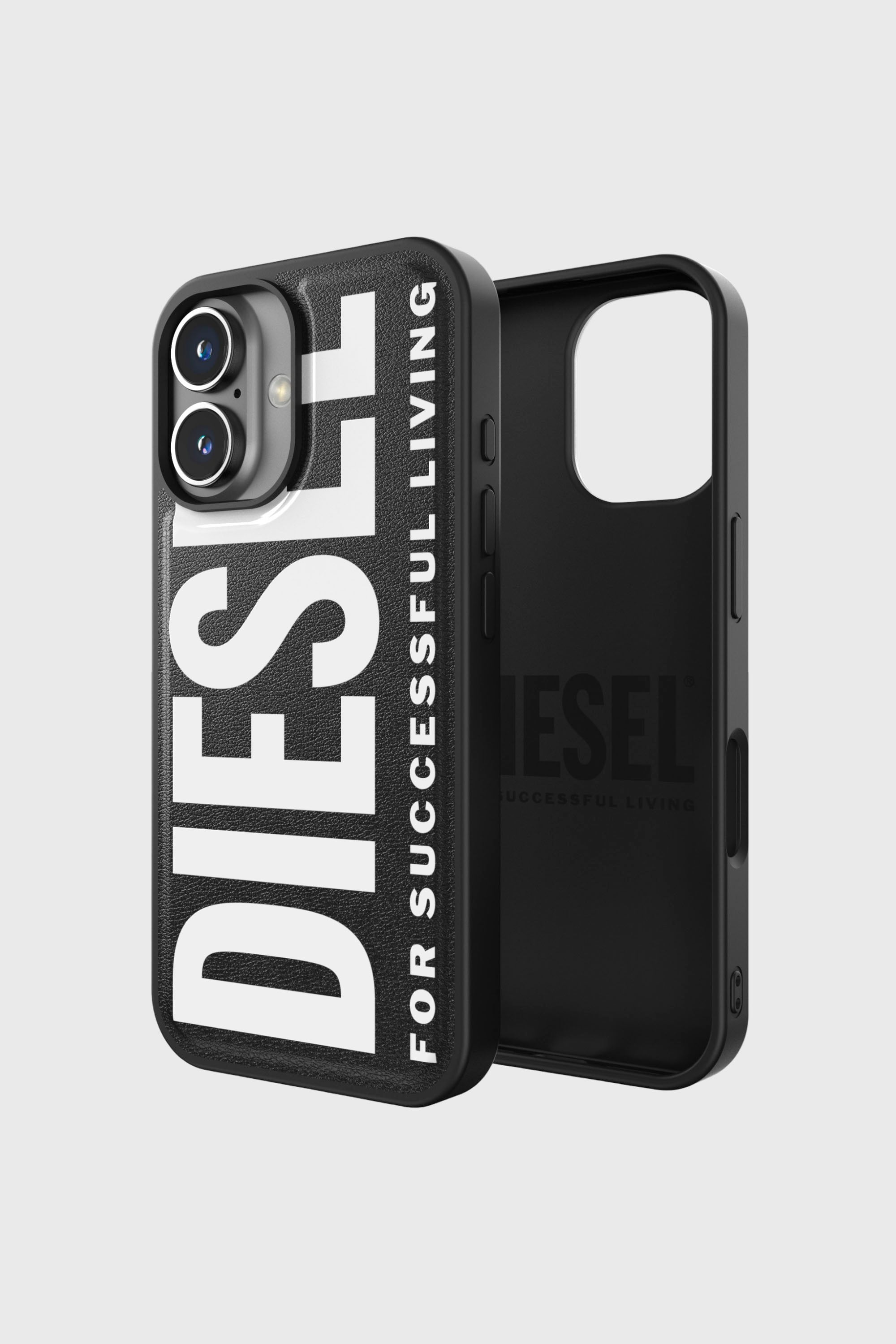 Diesel - 60127 MOULDED CASE, Unisex's Moulded Case with Magsafe for iP 16 in Black - 1