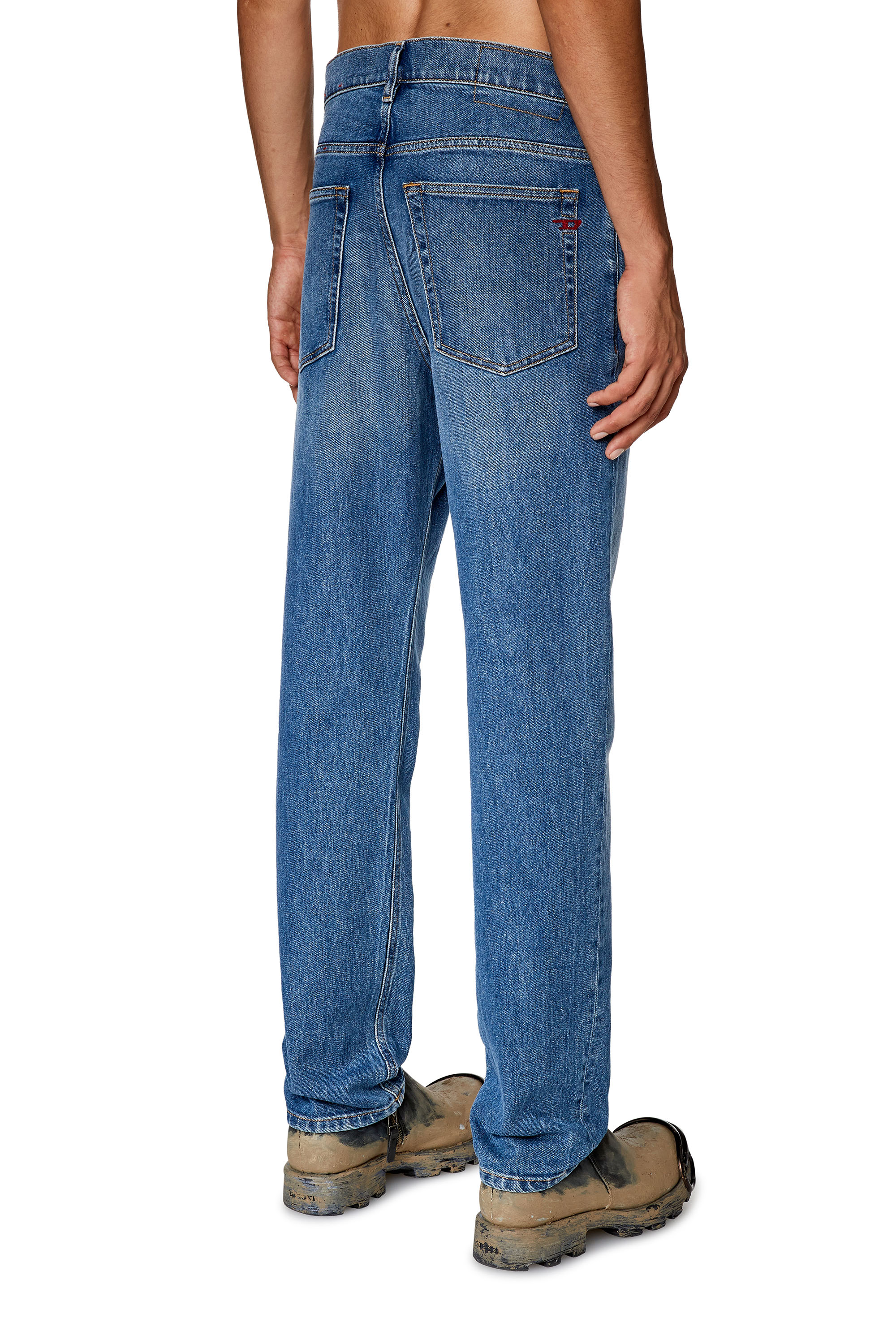 Diesel - Tapered Jeans 2005 D-Fining 09F82, Medium blue - Image 3