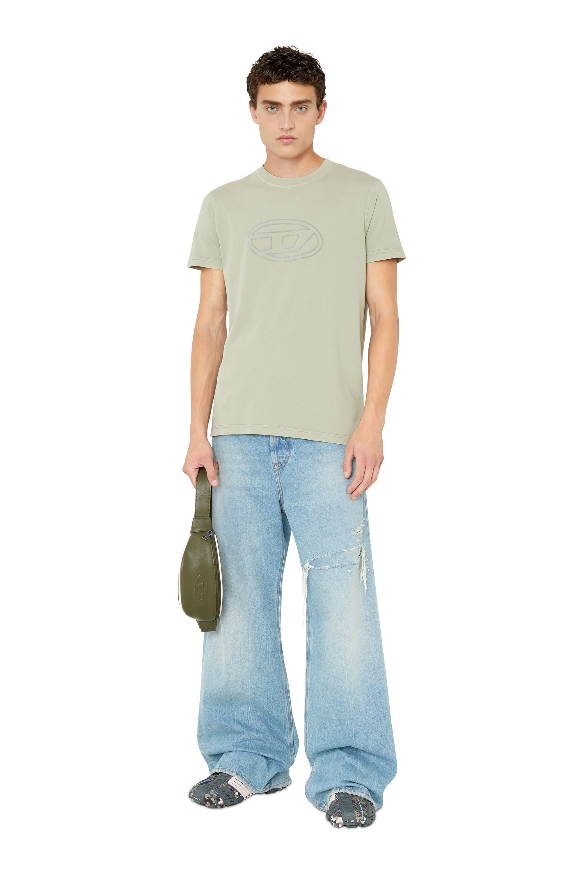 Diesel - D.90 BELT BAG, Military Green - Image 6