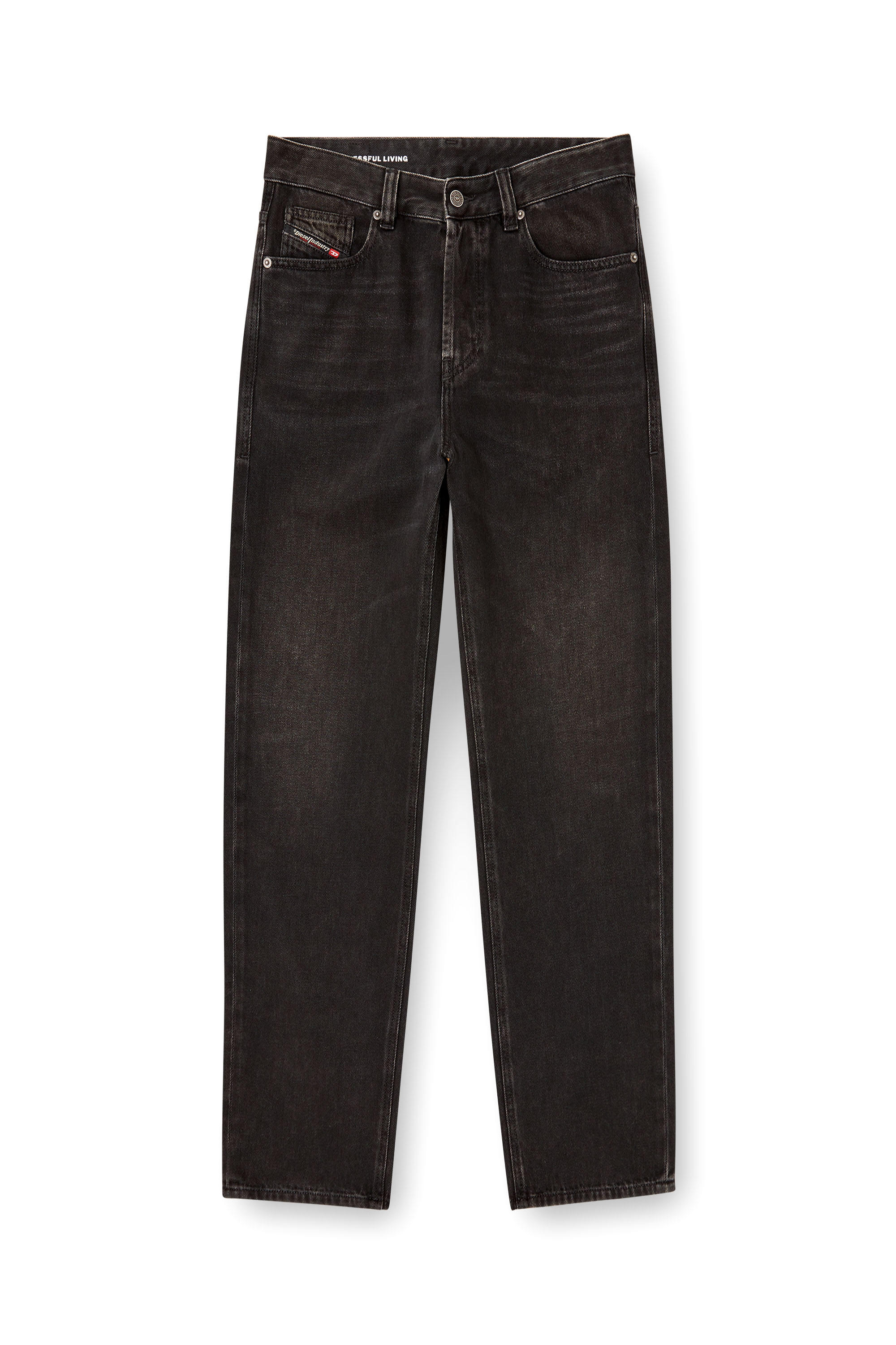 Diesel - Man's Regular Jeans 2024 D-Macs 09J96, Black/Dark grey - 3