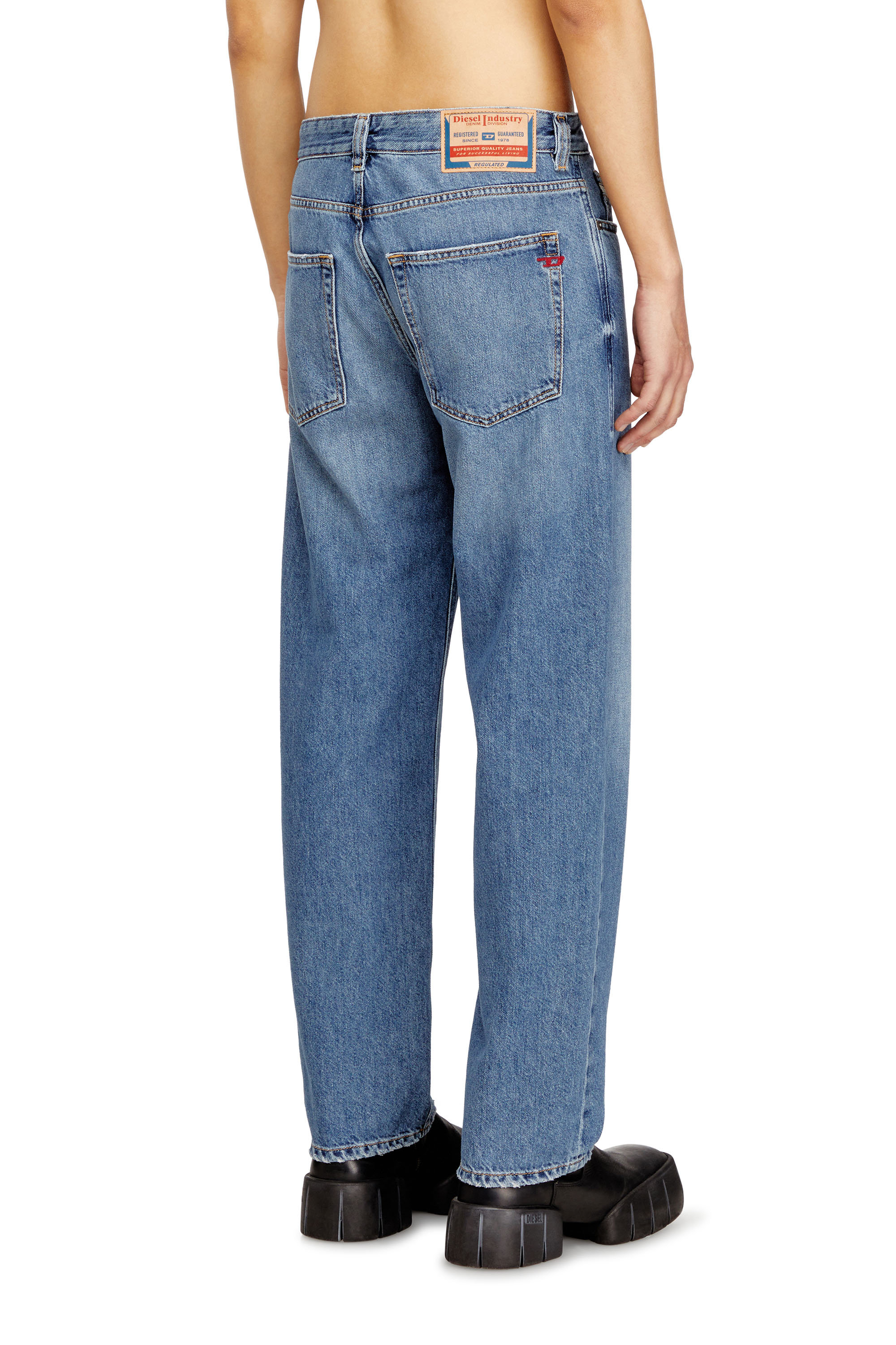 Diesel - Man's Regular Jeans 2024 D-Macs 09N69, Light Blue - 3