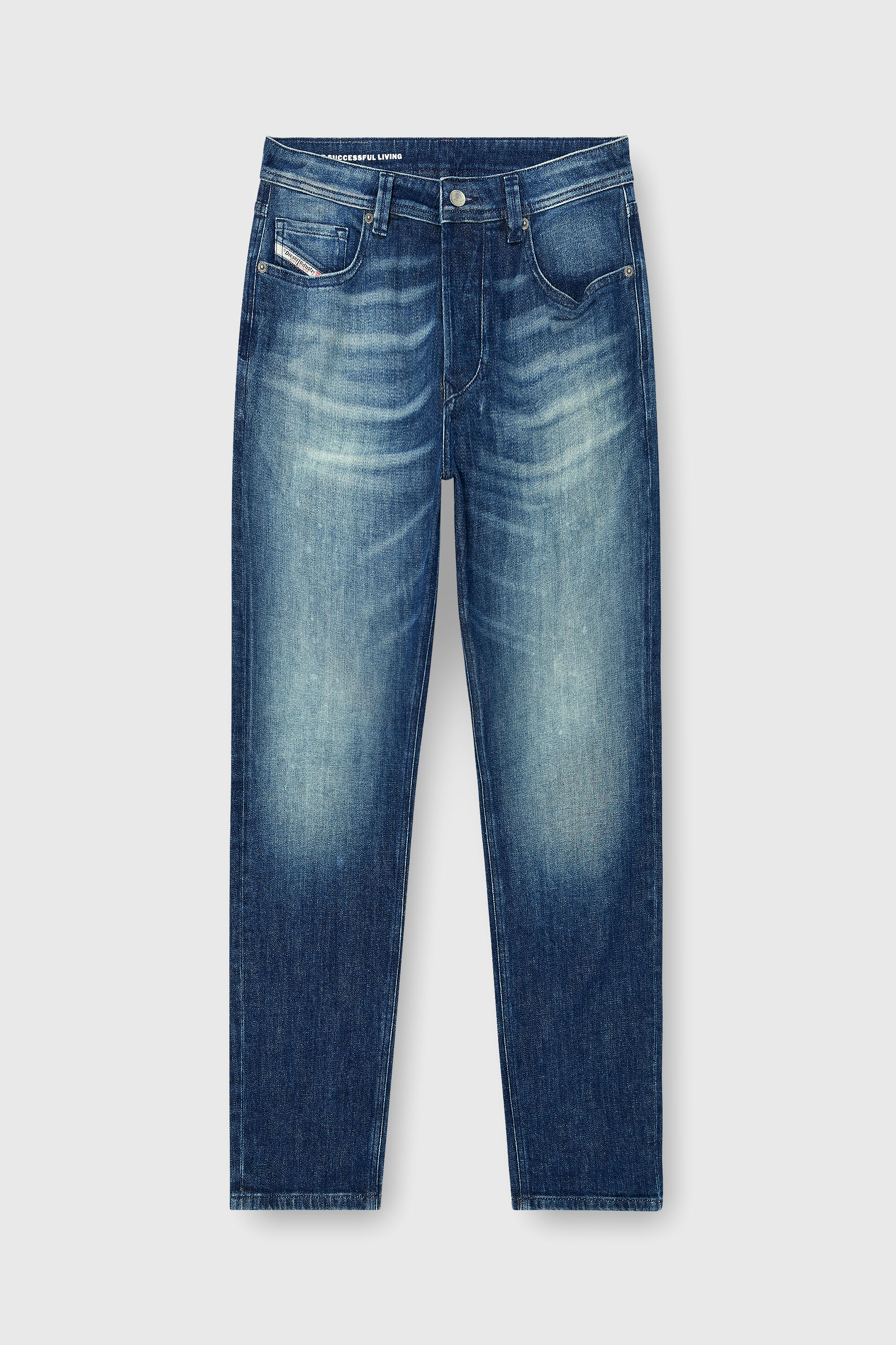 Diesel - Man's Regular Jeans 1986 Larkee-Beex 0KBBR, Dark Blue - 2