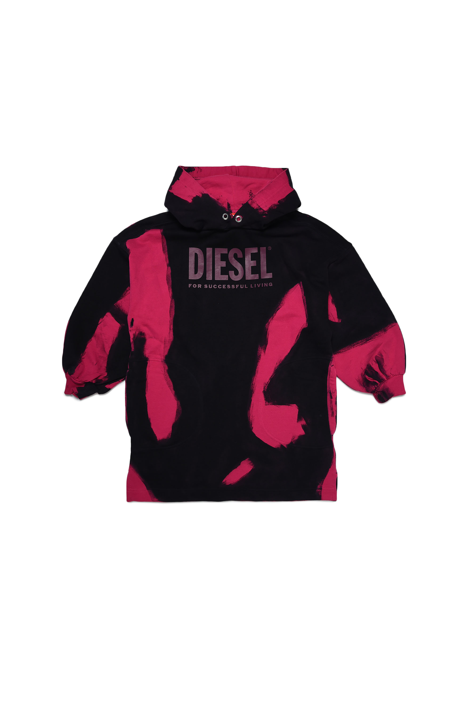 Diesel - DSHAT&D HOOD, Black/Pink - Image 1