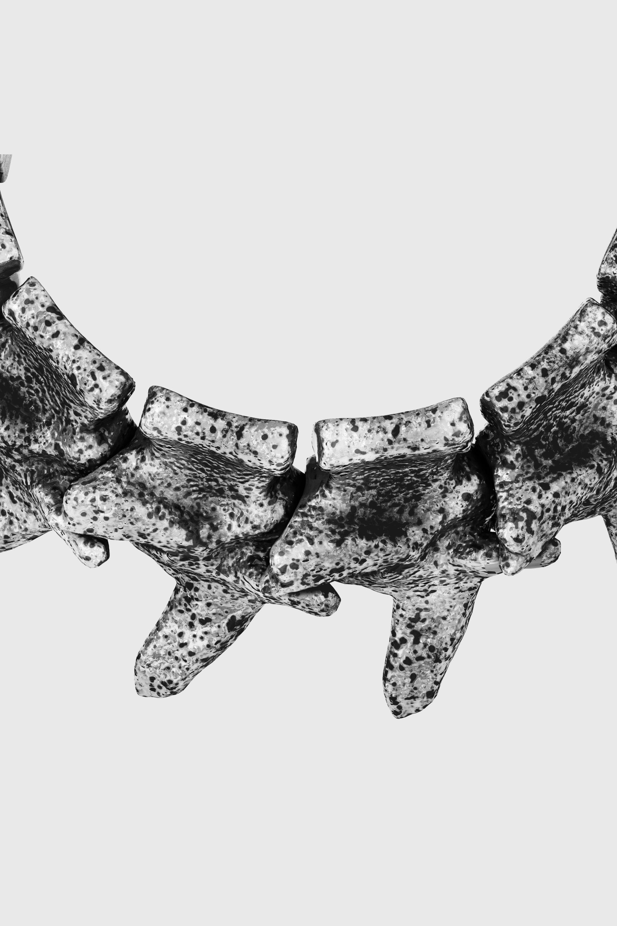 Diesel - DX1709040 JEWELLERY, Unisex's Silver-tone components bracelet in Dark grey - 2