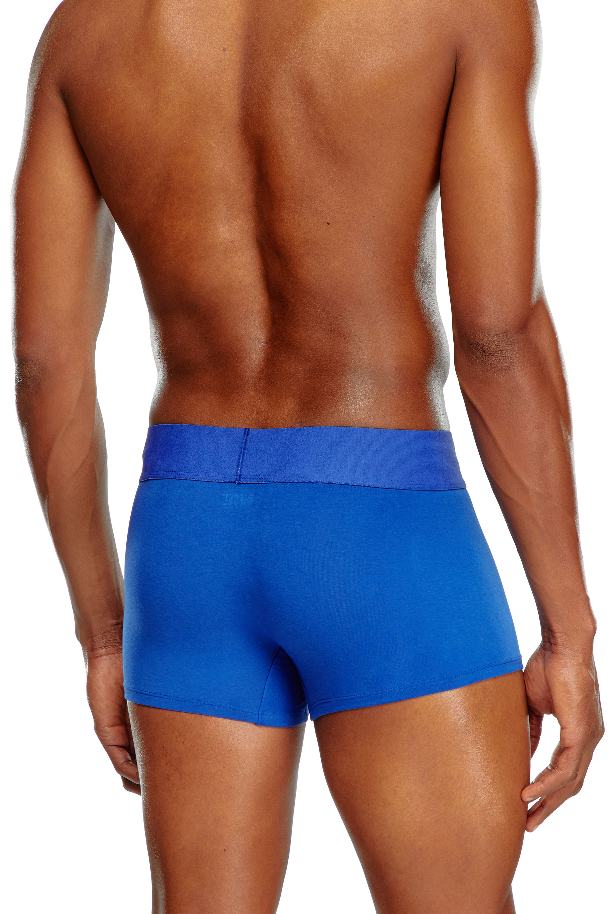 Diesel - UMBX-DAMIENTHREEPACK-5.5EL, Man's Three-pack boxer briefs in stretch cotton in White/Blue - 3