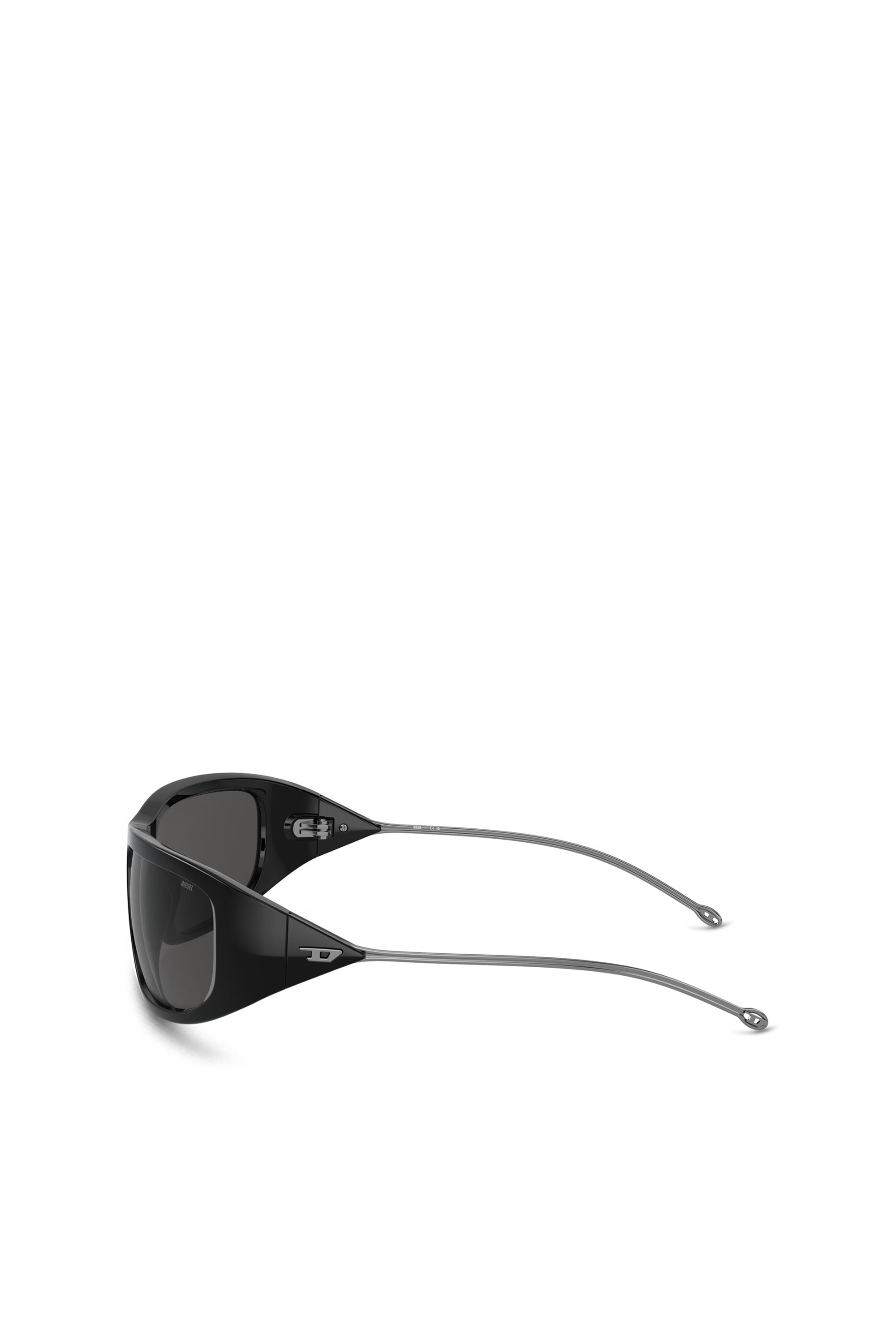 Diesel - 0DL3001 SIZE 61, Unisex's Wraparound style sunglasses in Black - 2