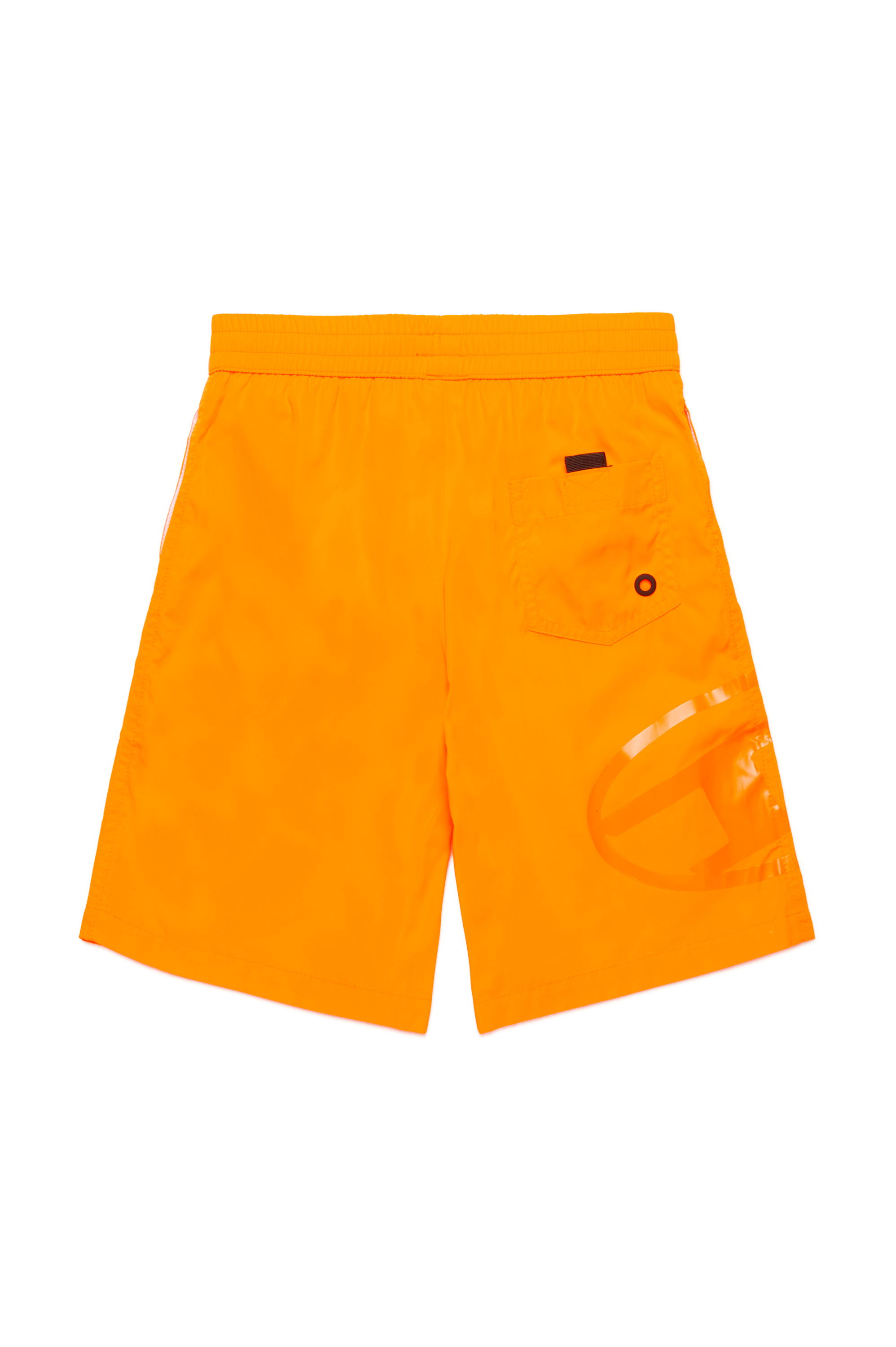 Diesel - MIPRUL, Man's Swim shorts with tonal Oval D logo in Orange - 2