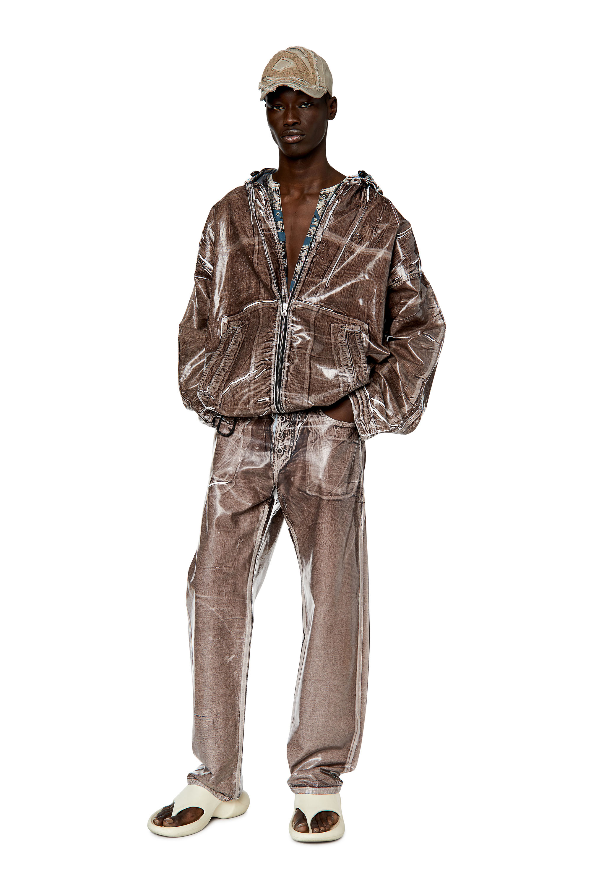 Diesel - 2010 D-Macs 068EI Straight Jeans, Brown - Image 4