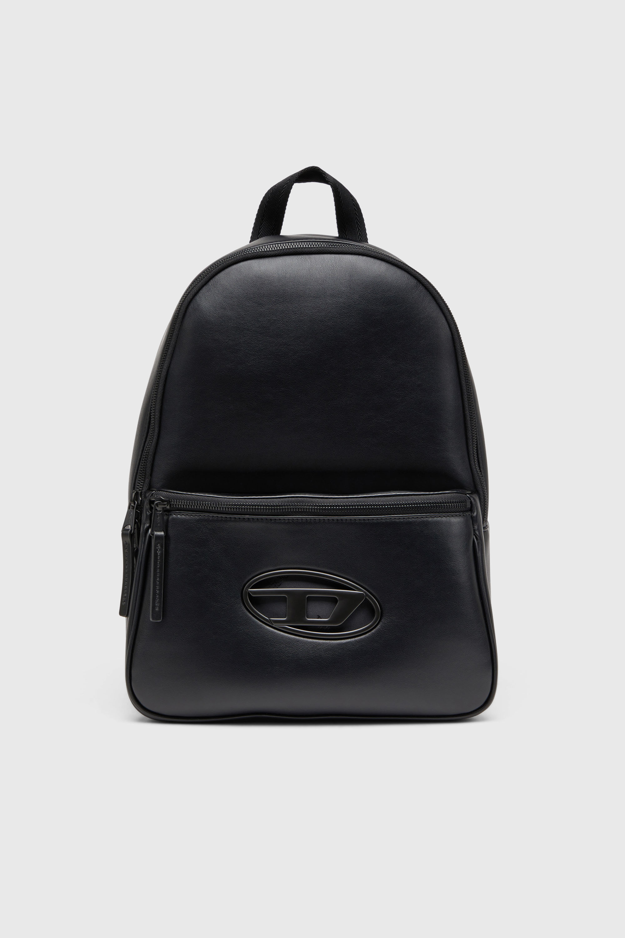 Diesel - HOLI-D BACKPACK M, Man's Holi-D-Backpack in neoprene and PU in Black - 2