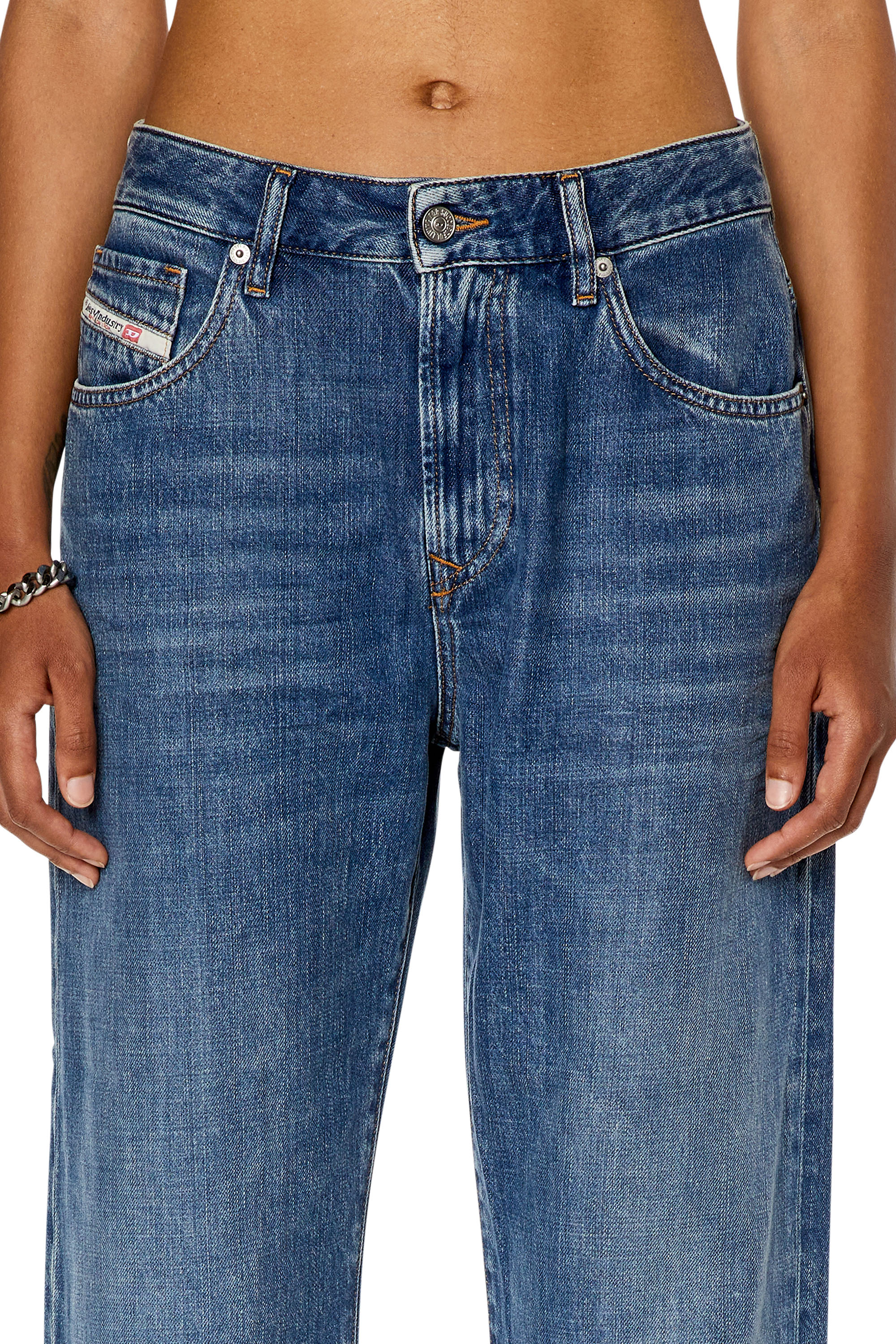 Diesel - Straight Jeans 1999 D-Reggy 068FG, Medium blue - Image 3
