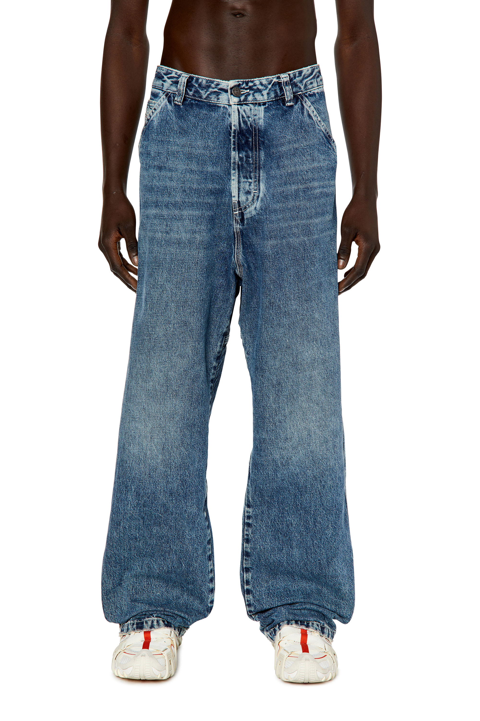 Diesel - Straight Jeans D-Livery 007M3, Medium blue - Image 1