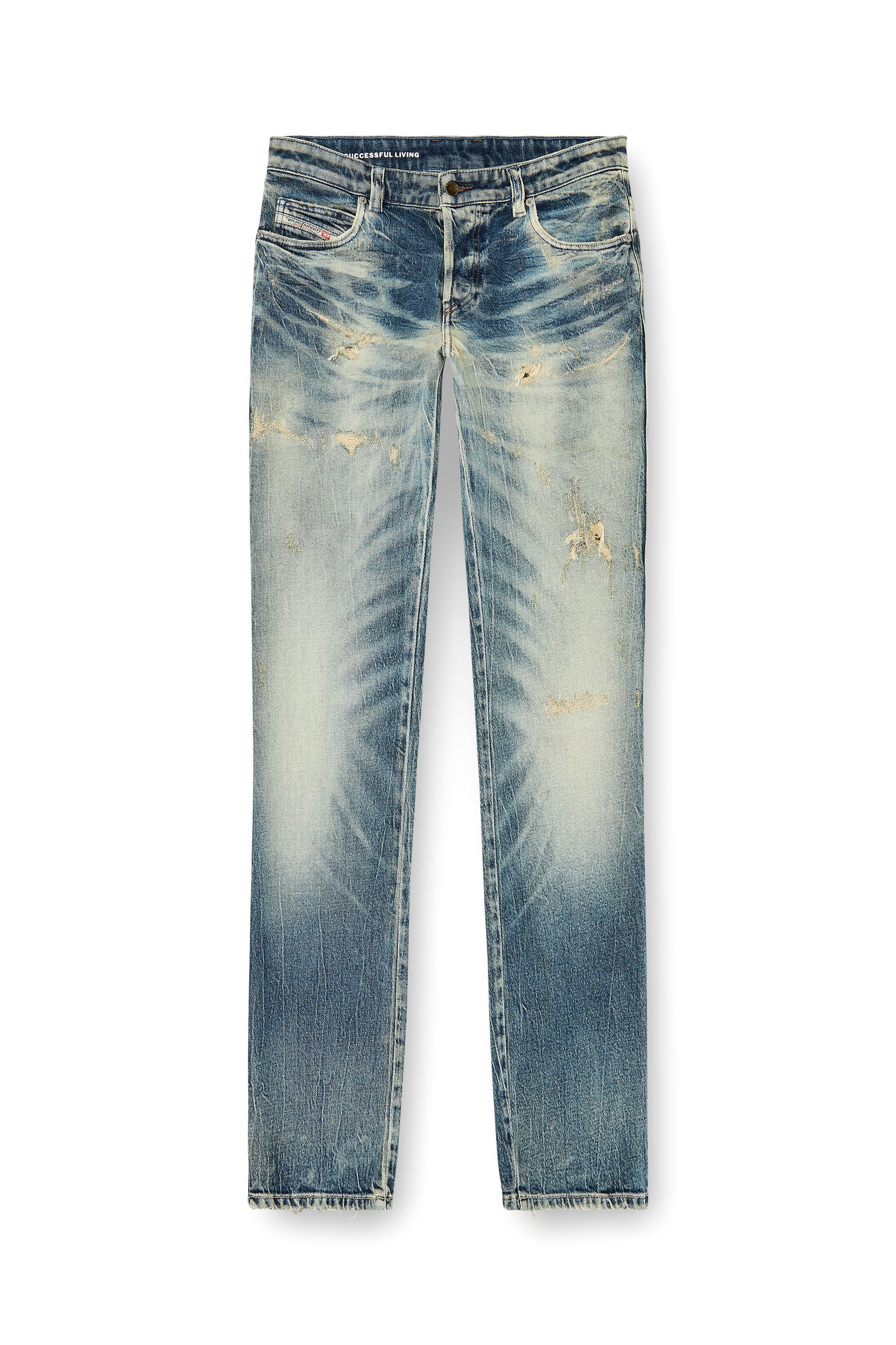Diesel - Man's Slim Jeans 1993 D-Vyl 09P34, Medium blue - 3