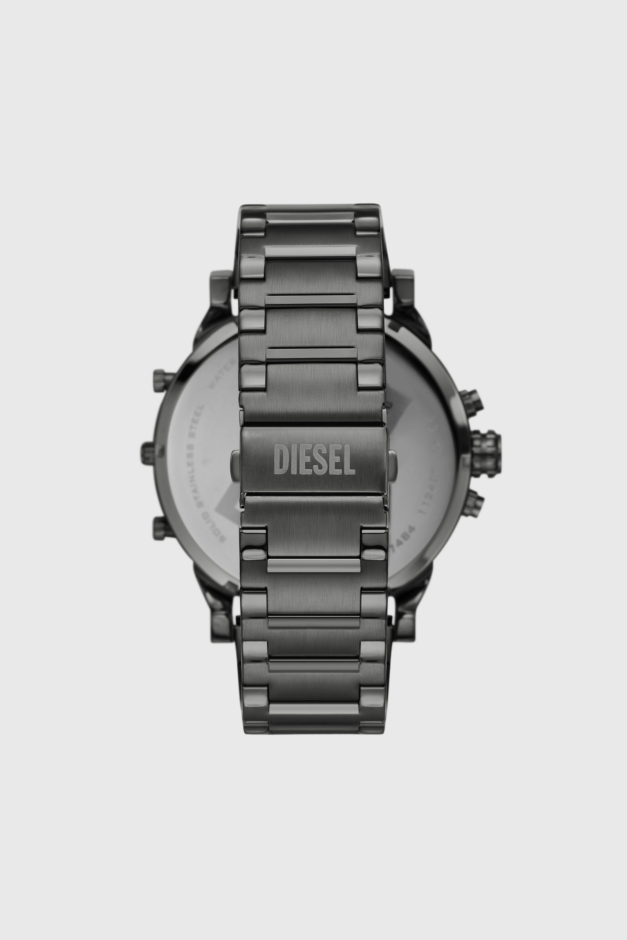 Diesel - DZ7484, Man's Mr. Daddy Two-Tone Stainless Steel Watch in Dark grey - 2
