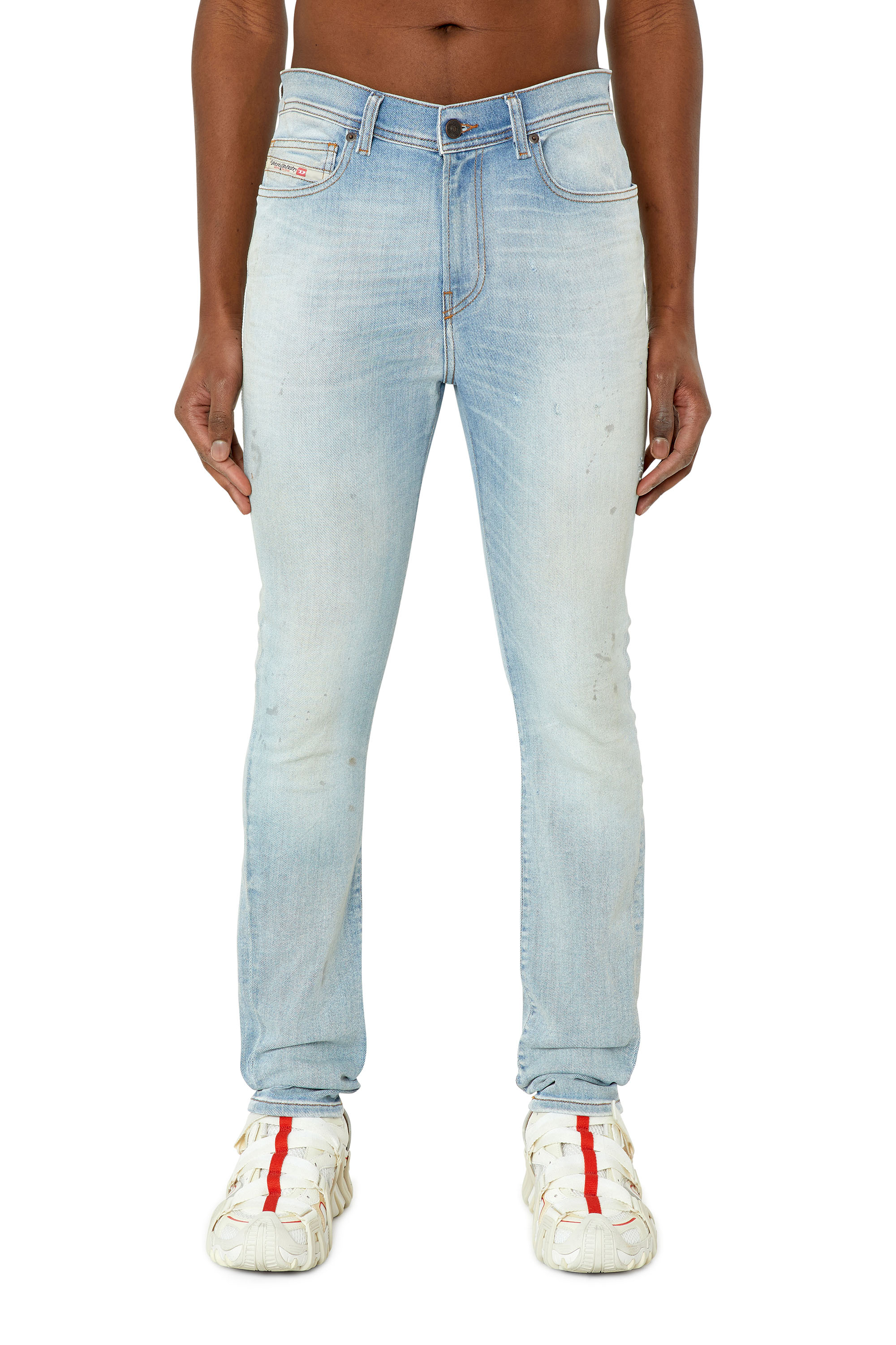Diesel - 1983 D-Amny 09E89 Skinny Jeans, Light Blue - Image 1