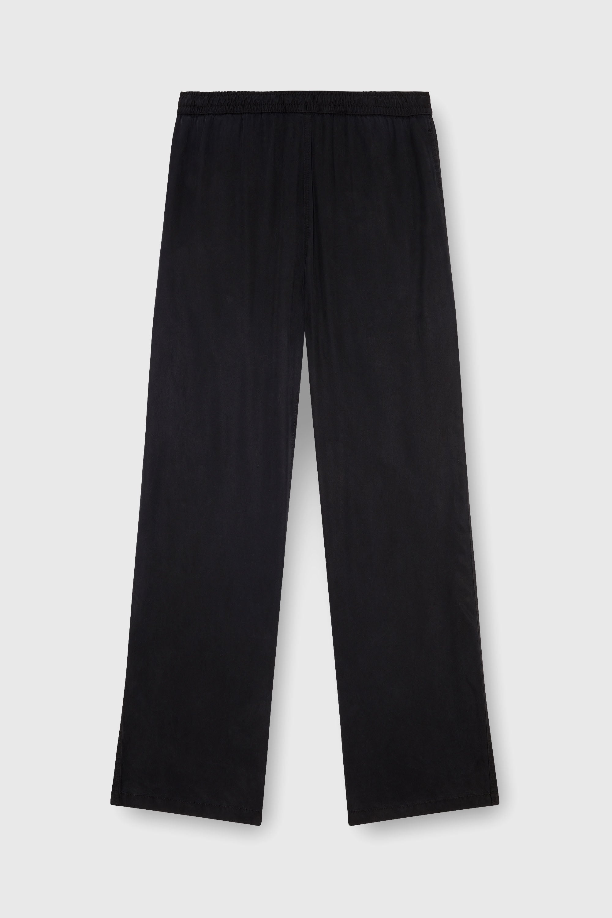 Diesel - P-DREYER-C, Man's Drawstring pants in faded twill in Black - 1