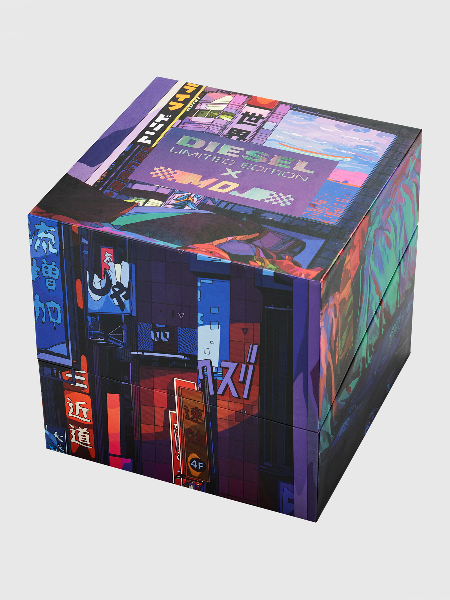 Diesel - DZ4540, Man's Mega Chief multi-colored watch Mad Dog Jones in Multicolor - 4